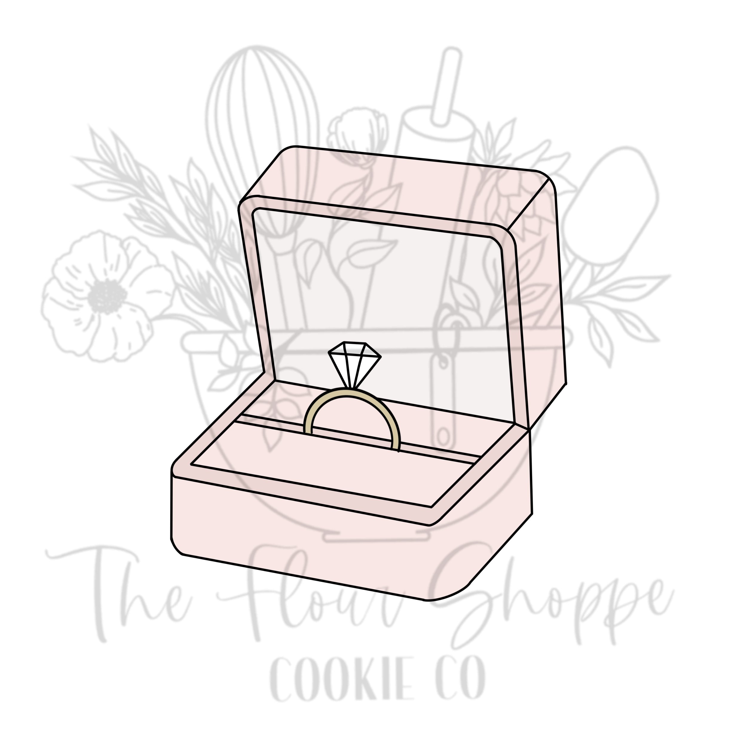 Ring Box 1 Cookie Cutter STL