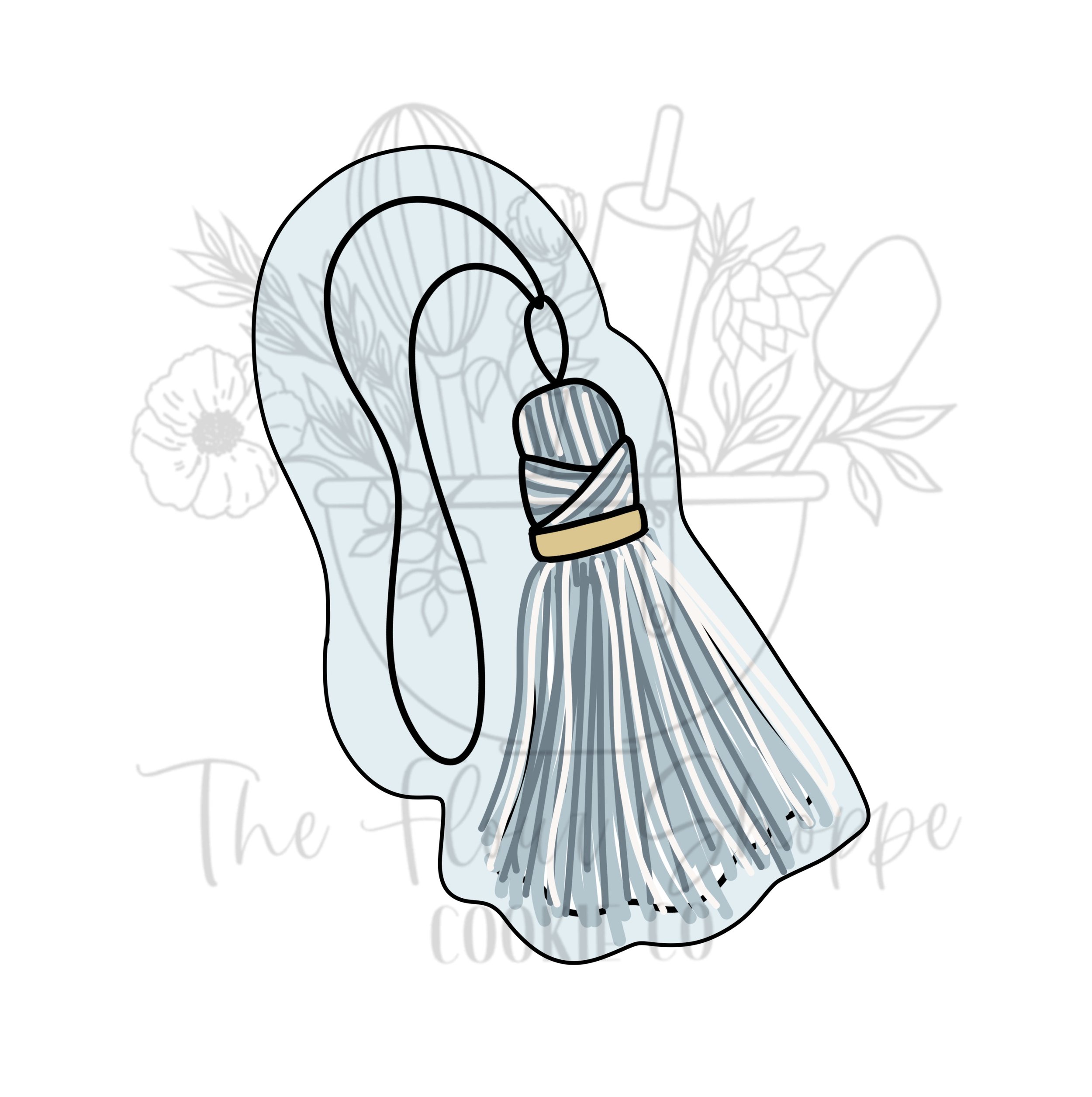 Tassel 1 Graduation Cookie Cutter STL