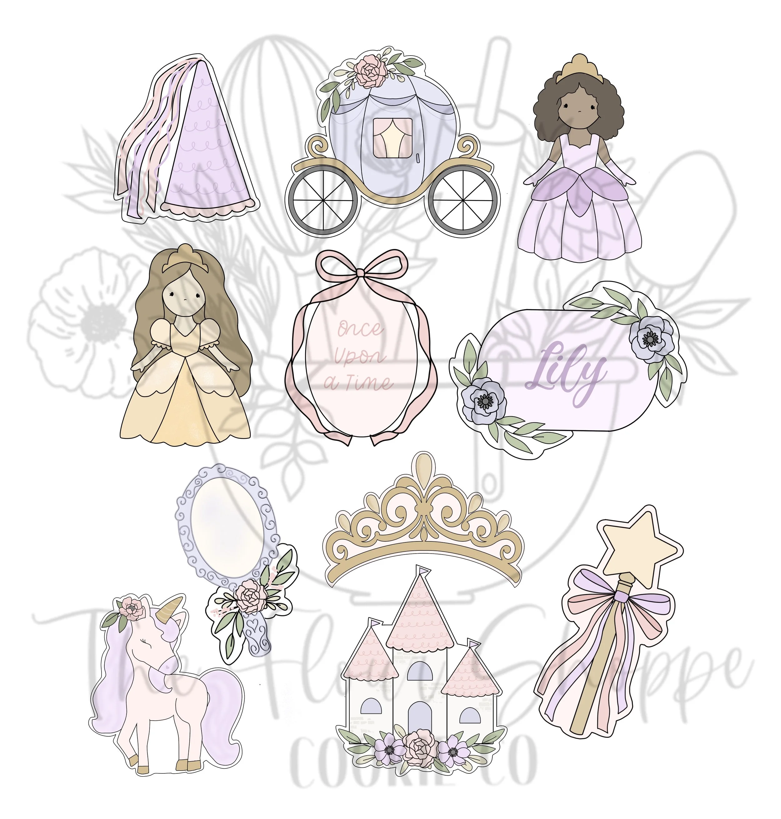 Once Upon a Time Cookie Cutter Set STLs