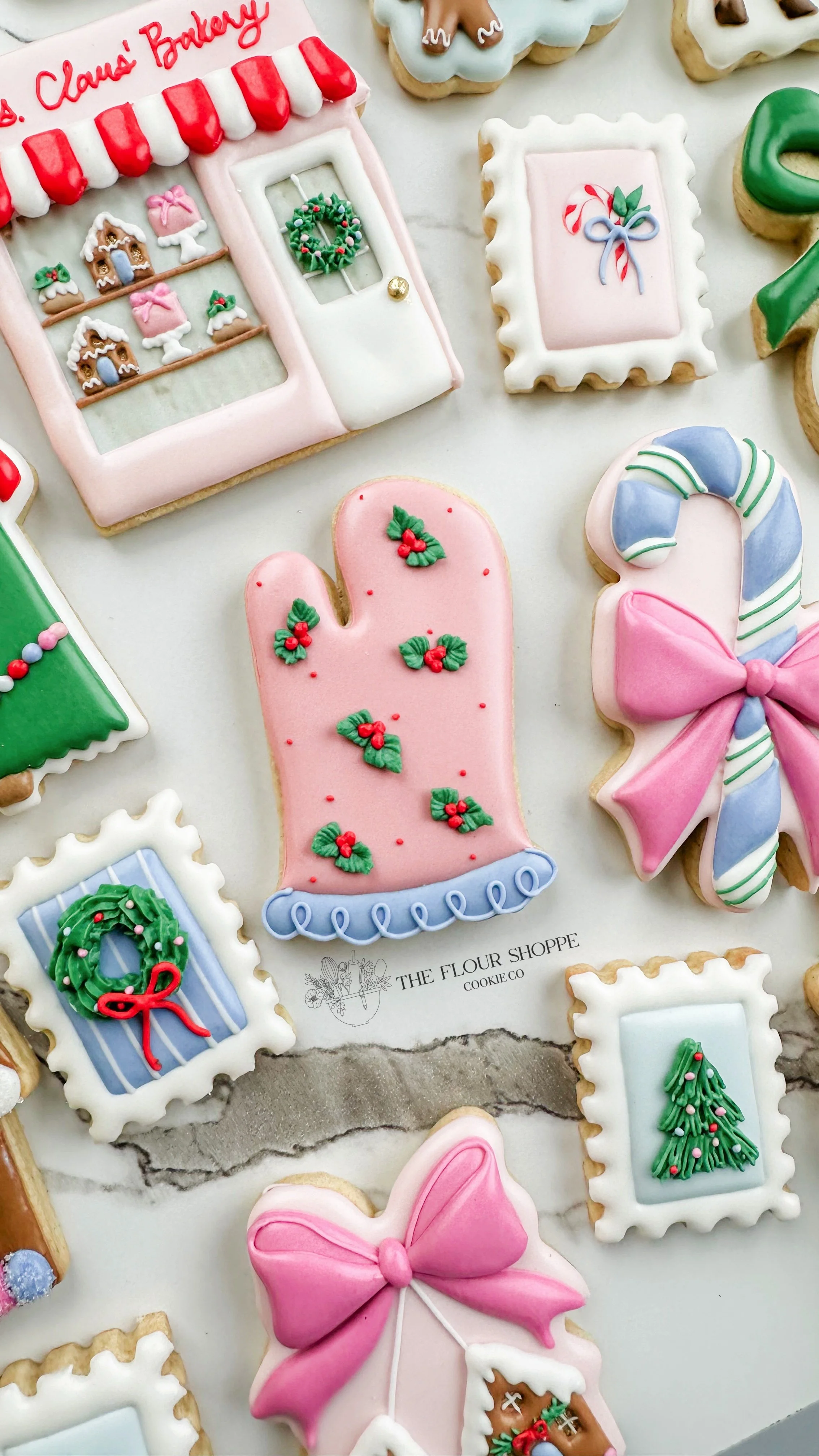 Merry and Bright Christmas Cookies: Baking, Gingerbread, Reindeer, Royal Icing Sugar Cookies by The Flour Shoppe Cookie Co, Omaha, Nebraska_021.jpg