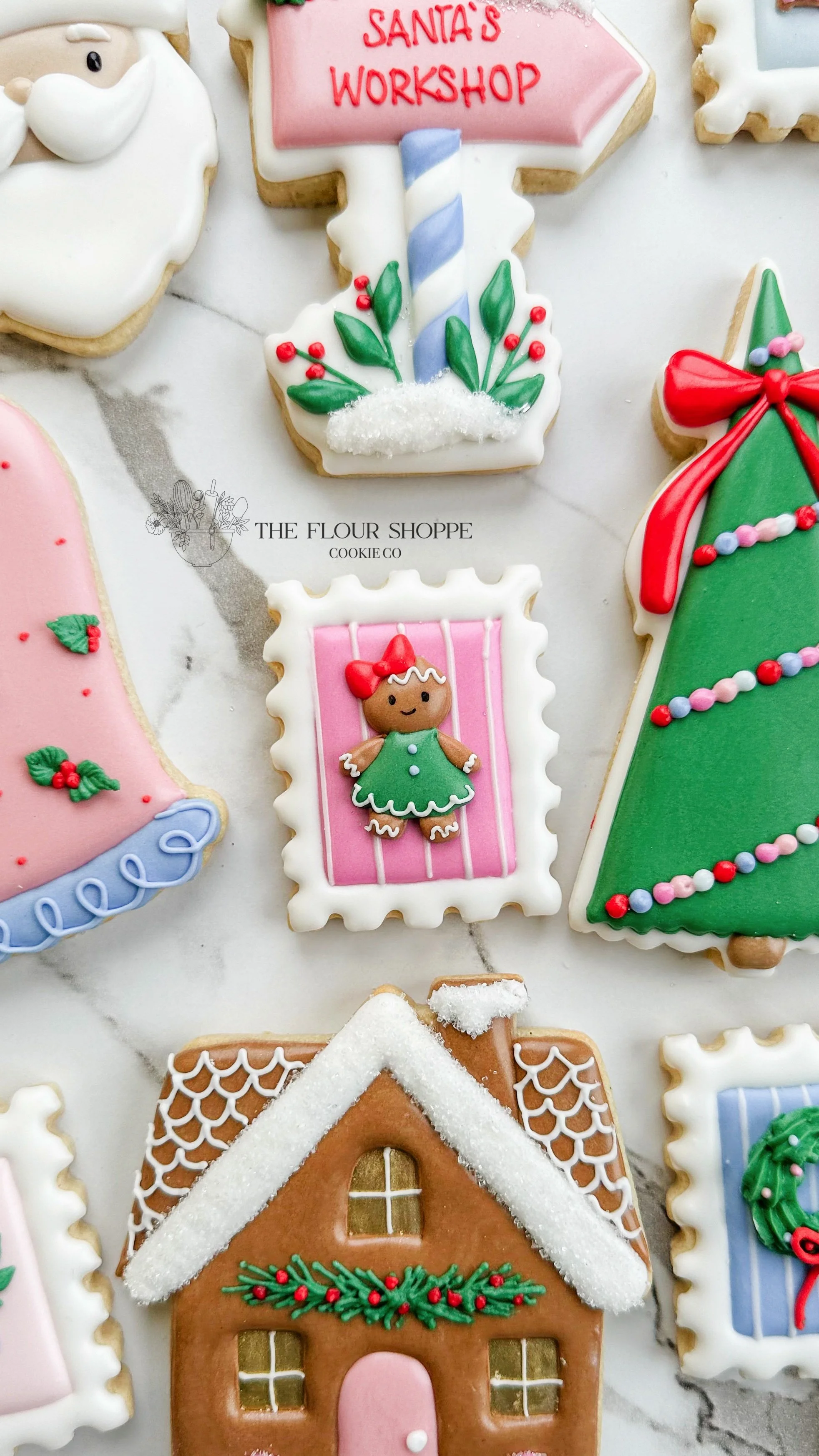Merry and Bright Christmas Cookies: Baking, Gingerbread, Reindeer, Royal Icing Sugar Cookies by The Flour Shoppe Cookie Co, Omaha, Nebraska_009.jpg