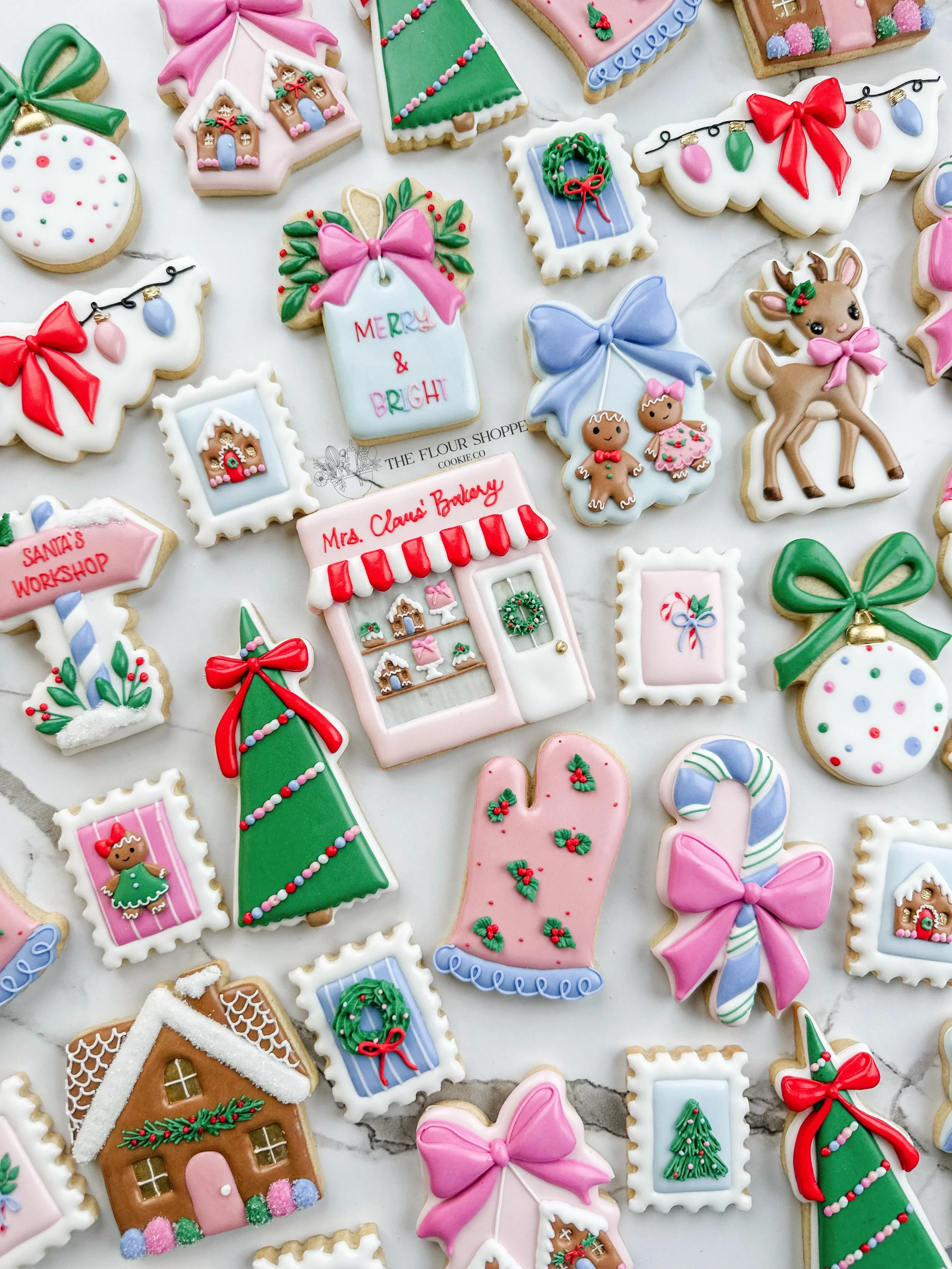 Merry and Bright Christmas Cookies