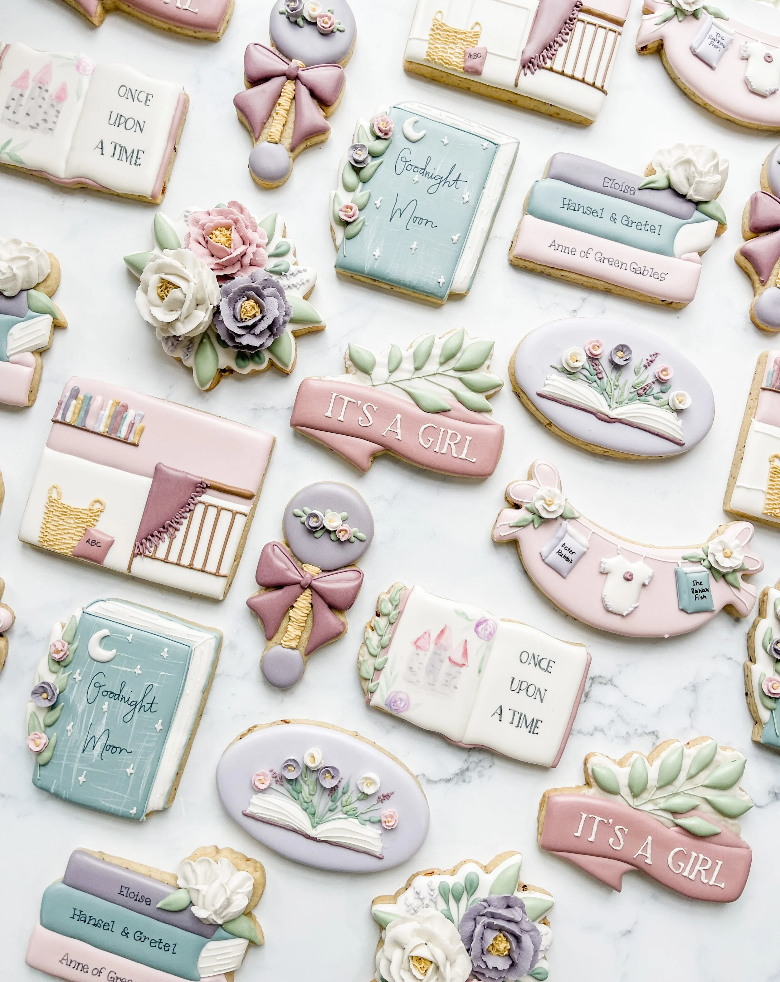 Omaha Nebraska Baby Shower Decorated Sugar Cookies — The Flour Shoppe