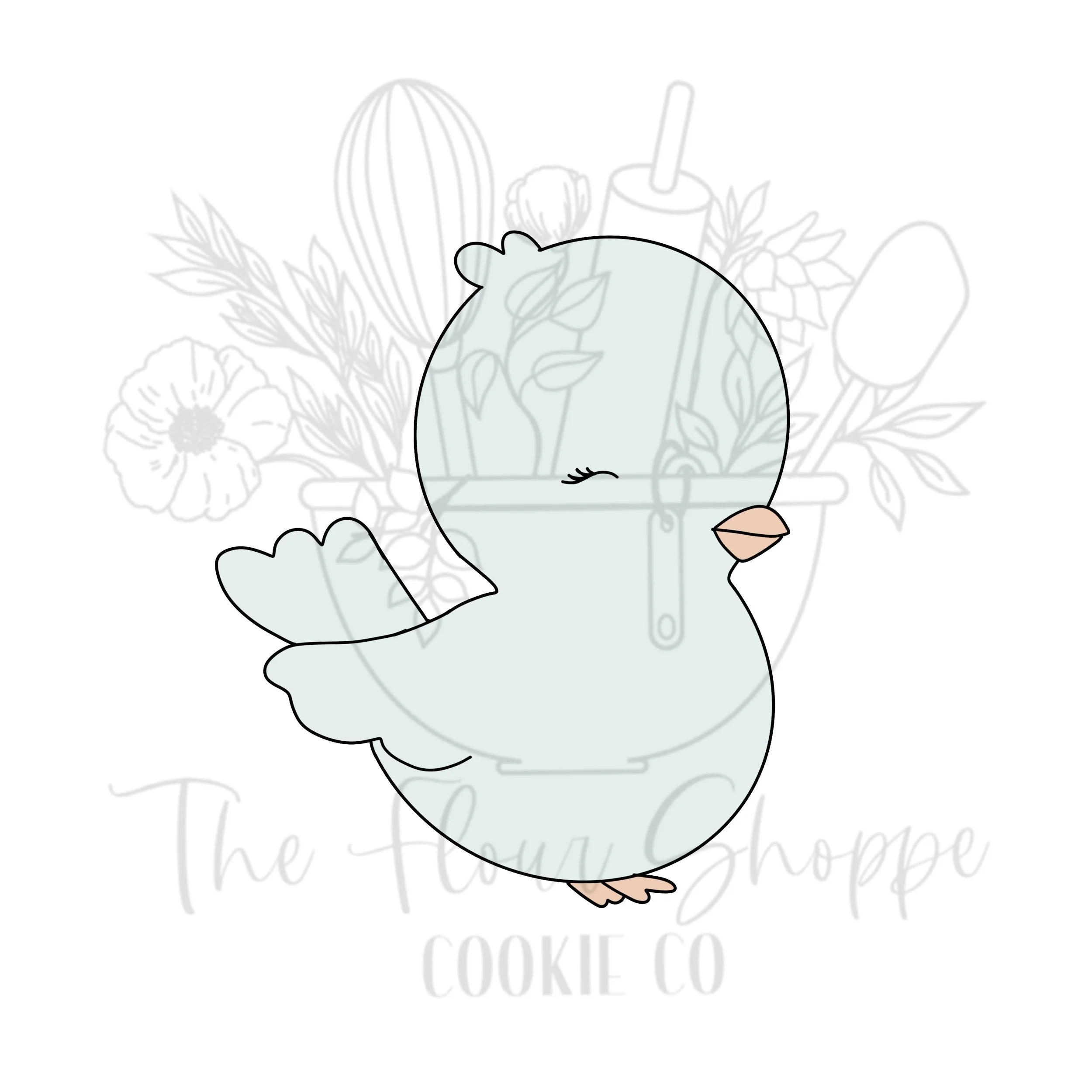 Bird 2 Cookie Cutter STL