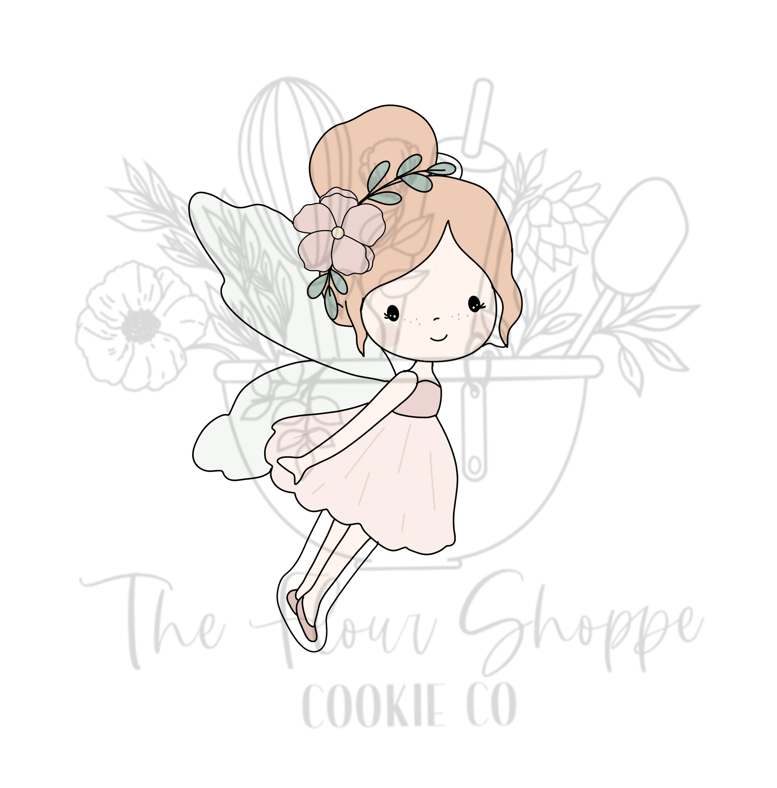 Fairy 6 Cookie Cutter STL