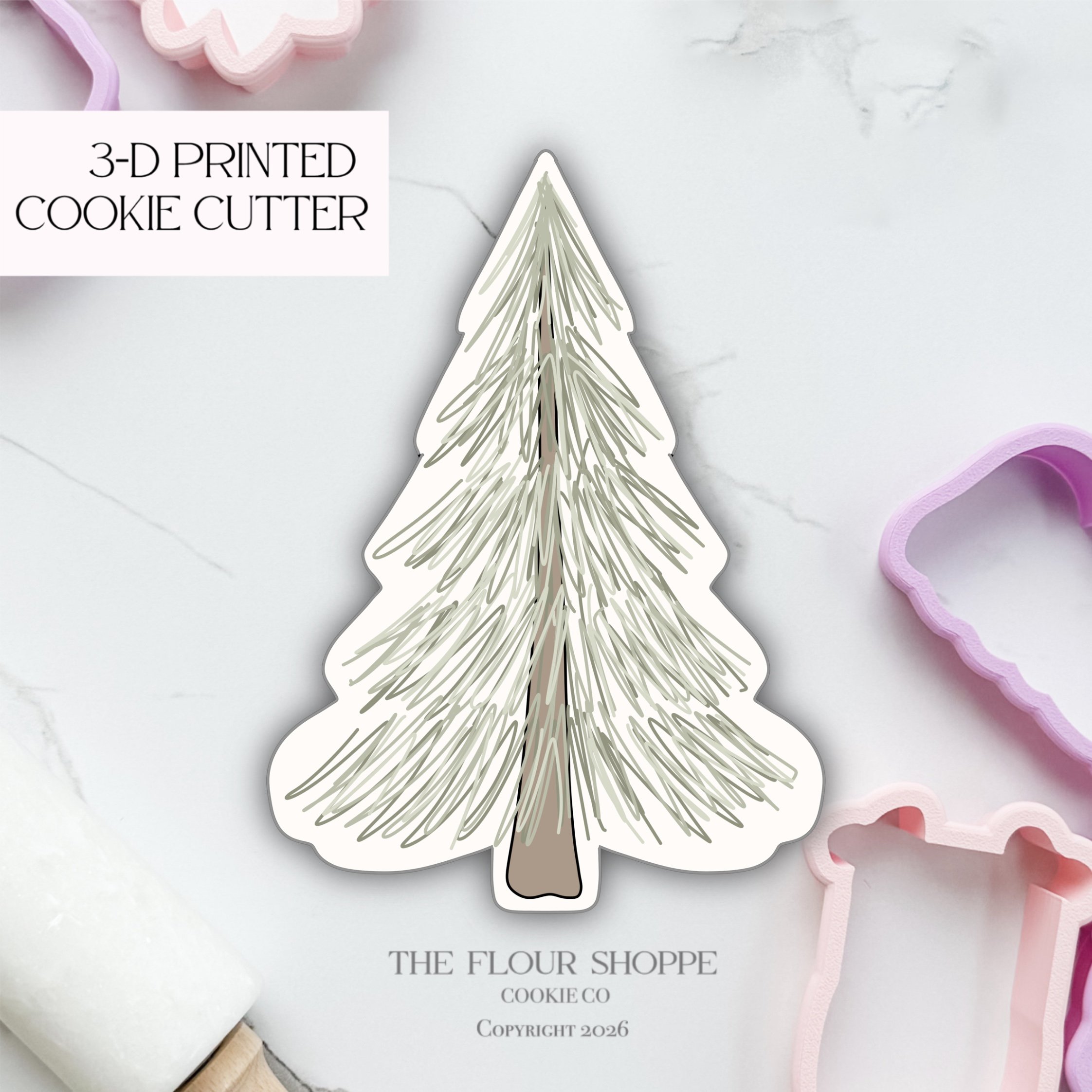 Tree 13 Cookie Cutter STL