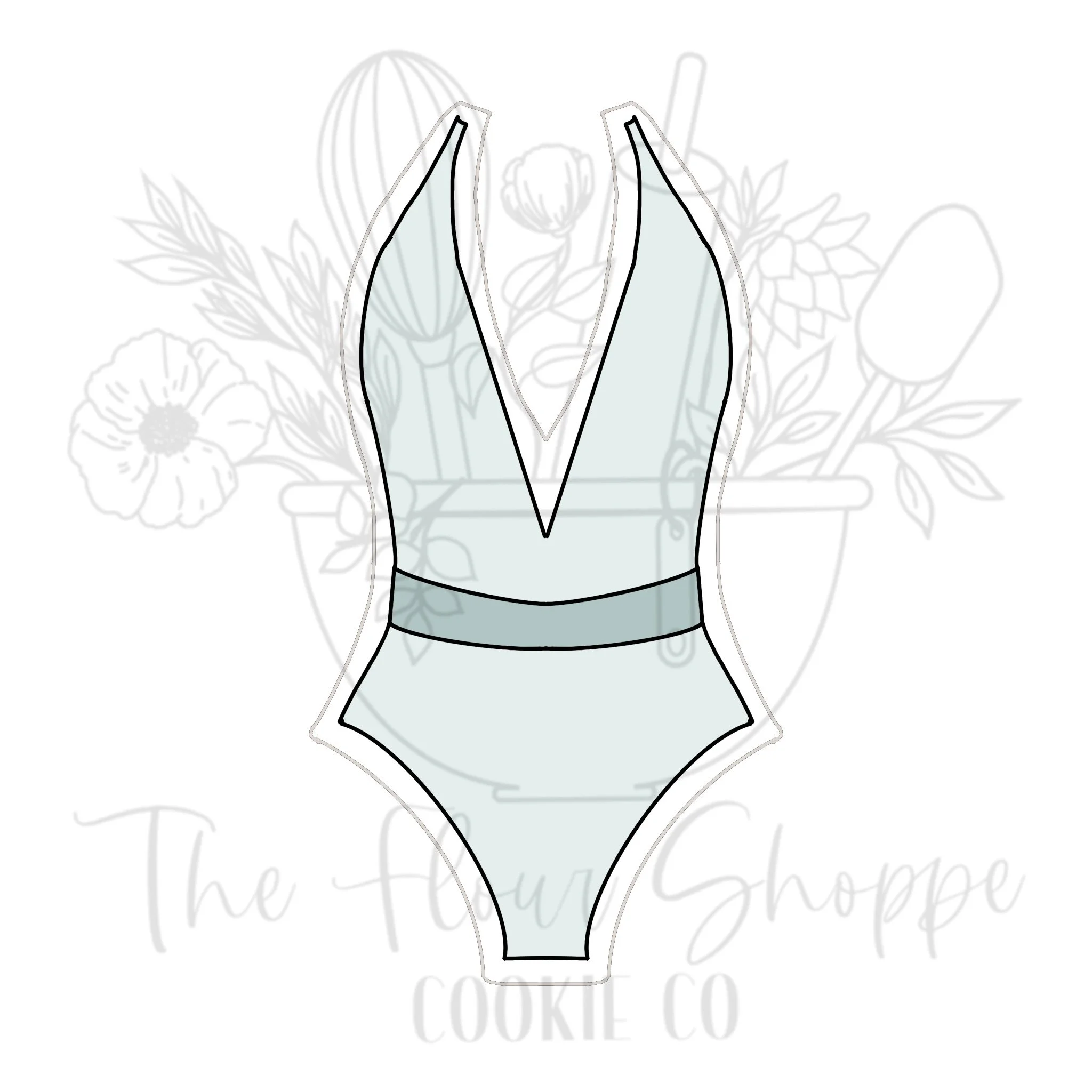 Bodysuit 1, Lingerie, Swimsuit Cookie Cutter