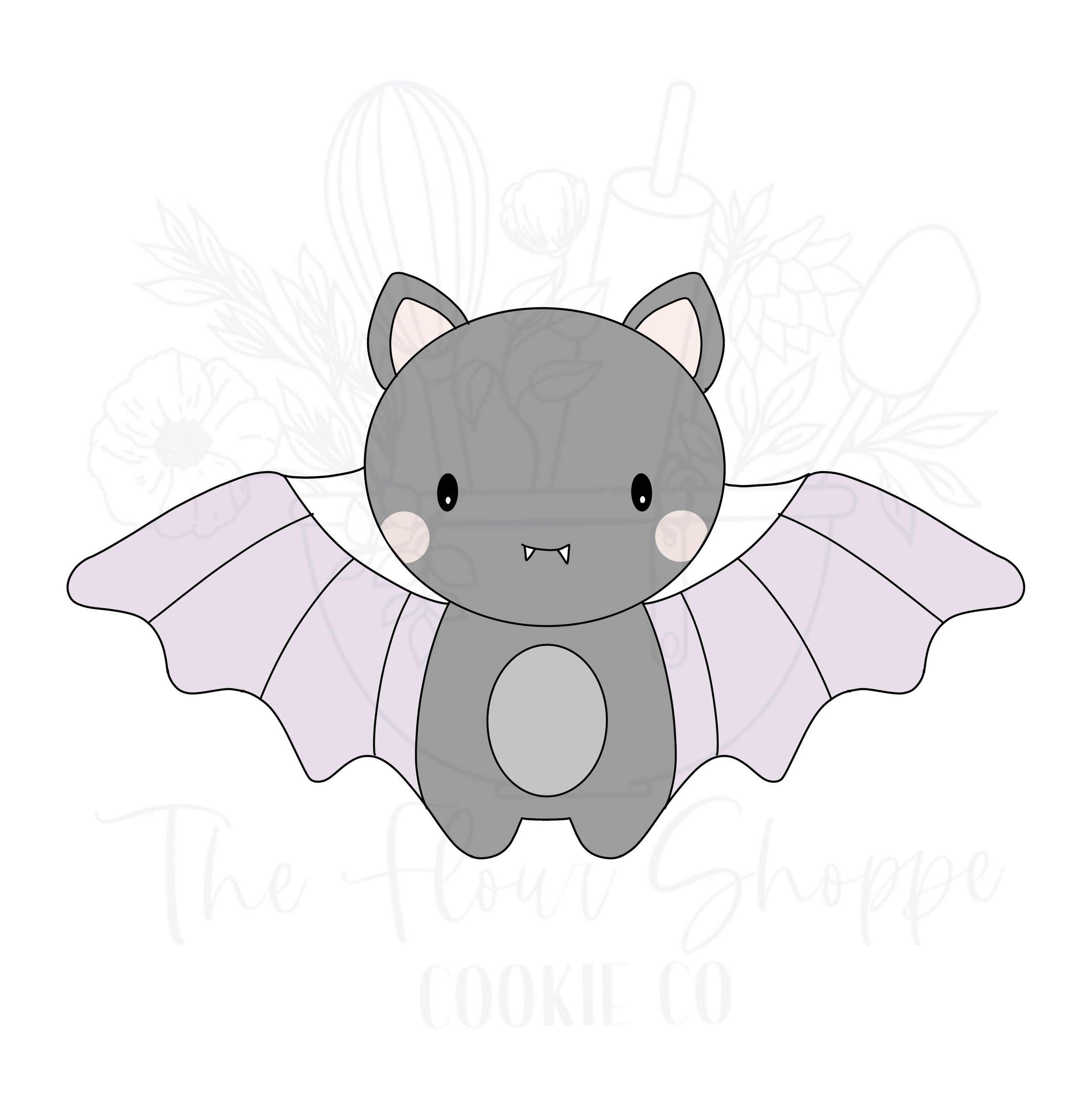 Bat 1 Halloween Cutter STL