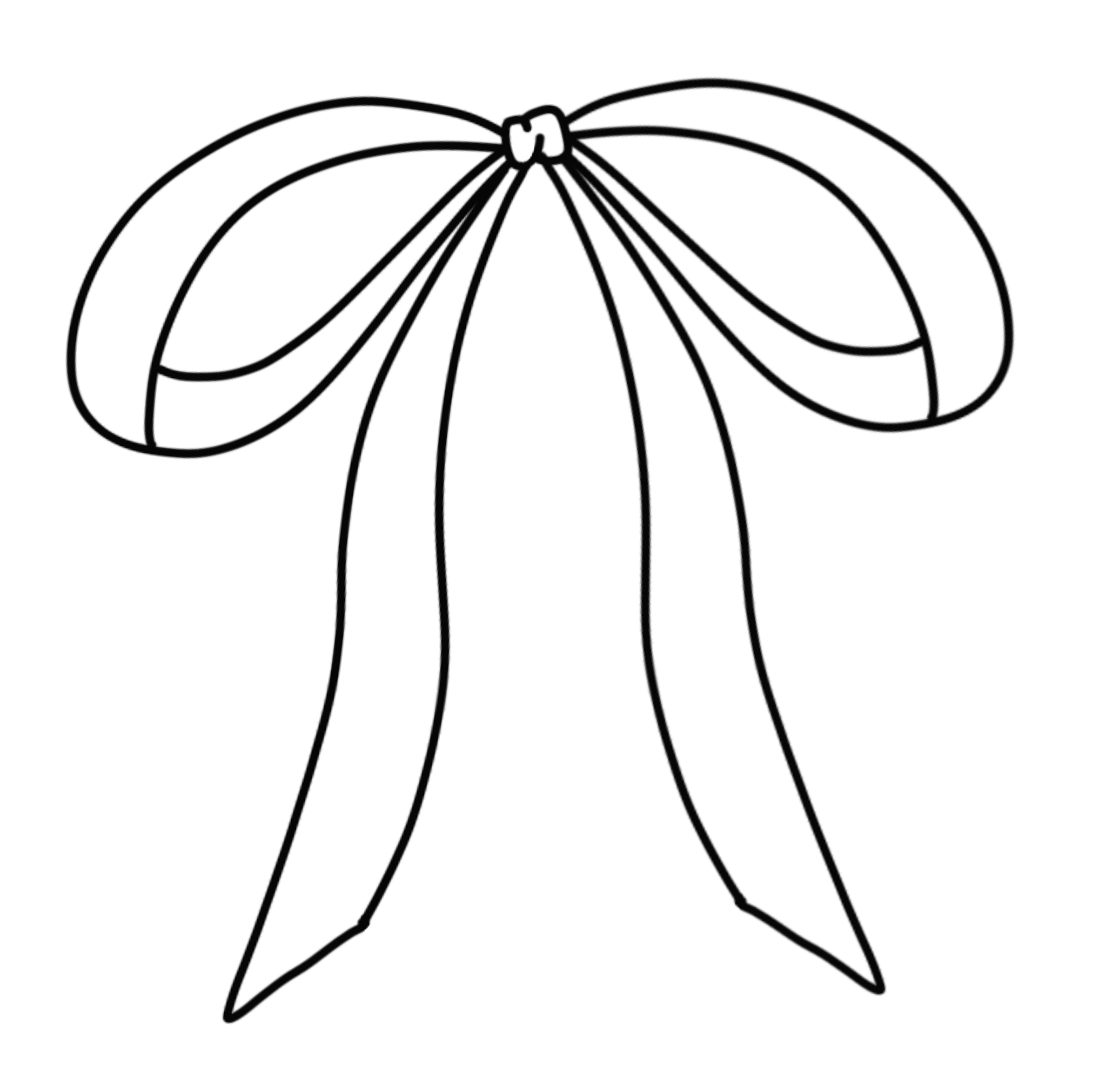 Geometric drawing of an outline square with sections divided by vertical, horizontal, and diagonal lines.