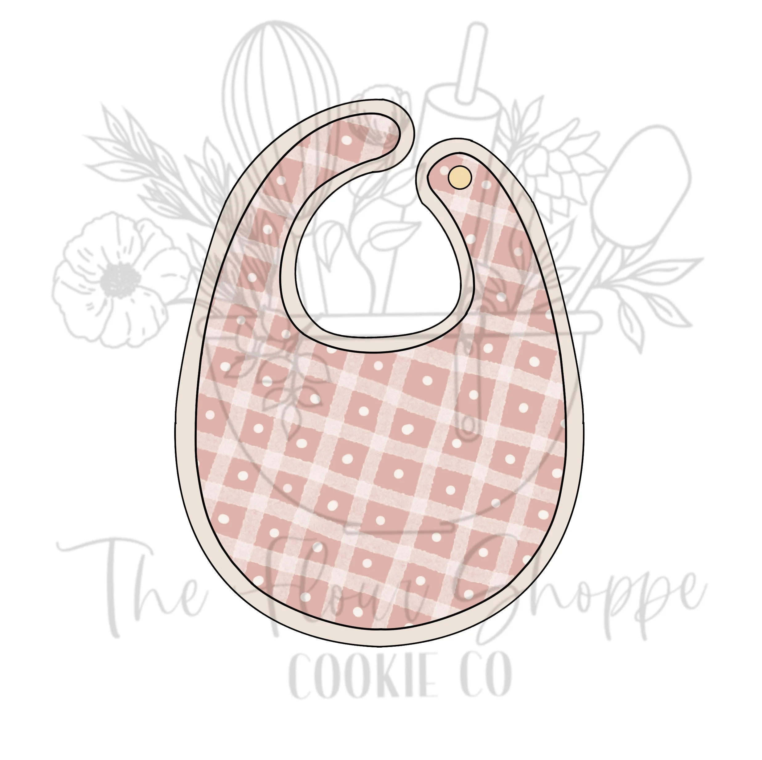 Baby Bib  4 Cookie Cutter STL