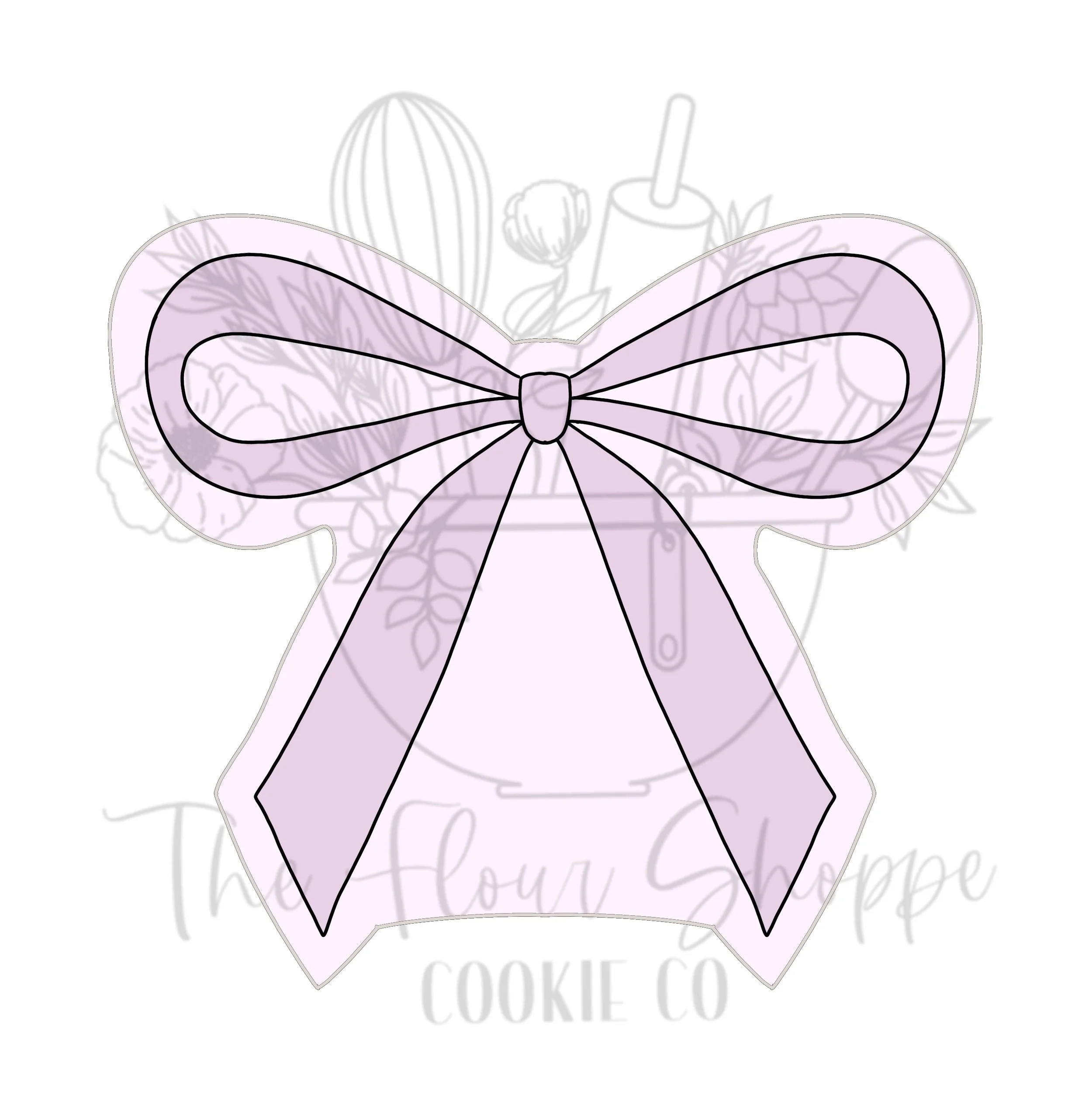 Bow 11 Cookie Cutter STL