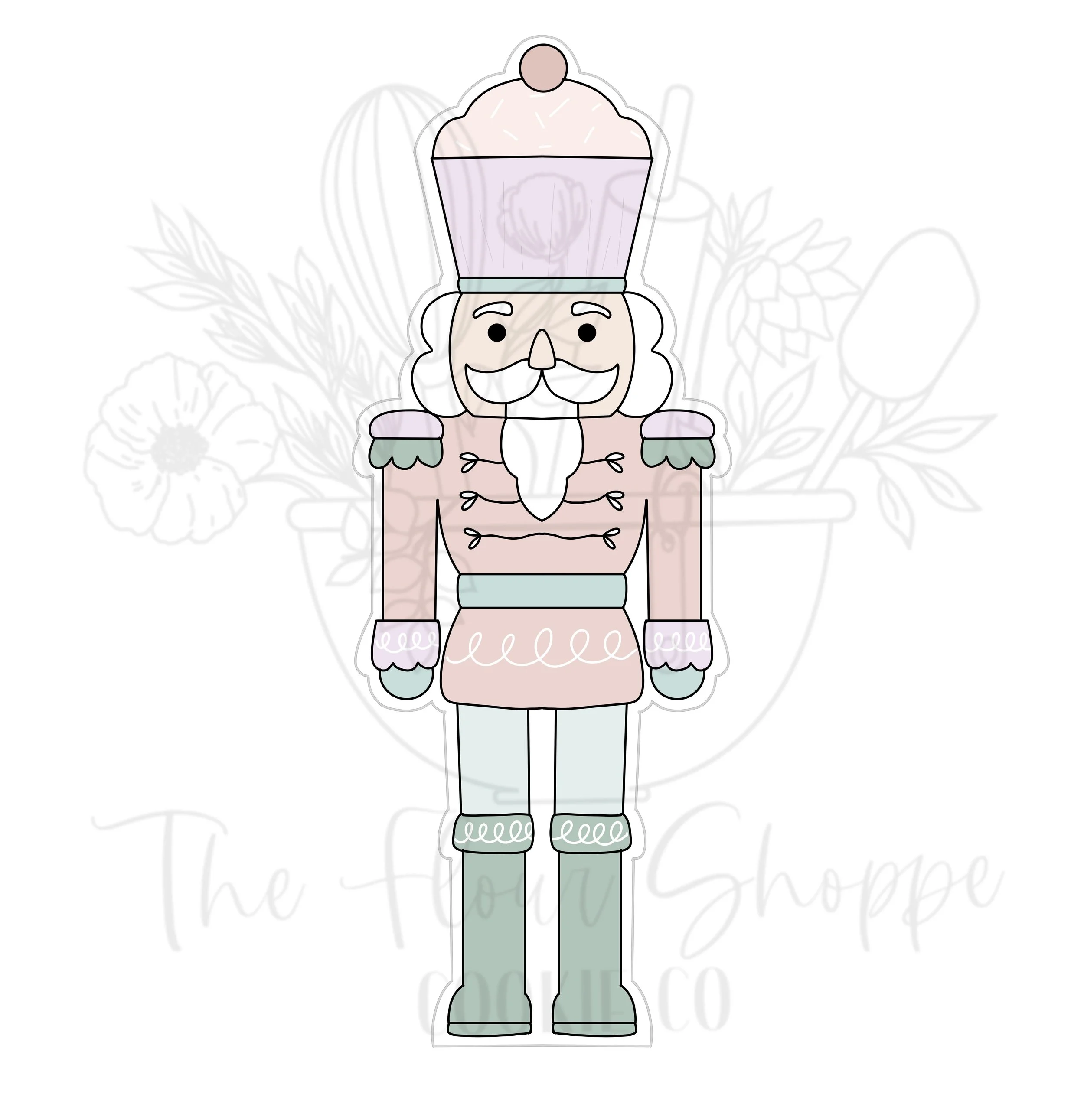 Nutcracker 4 Christmas Ballet Cookie Cutter STL