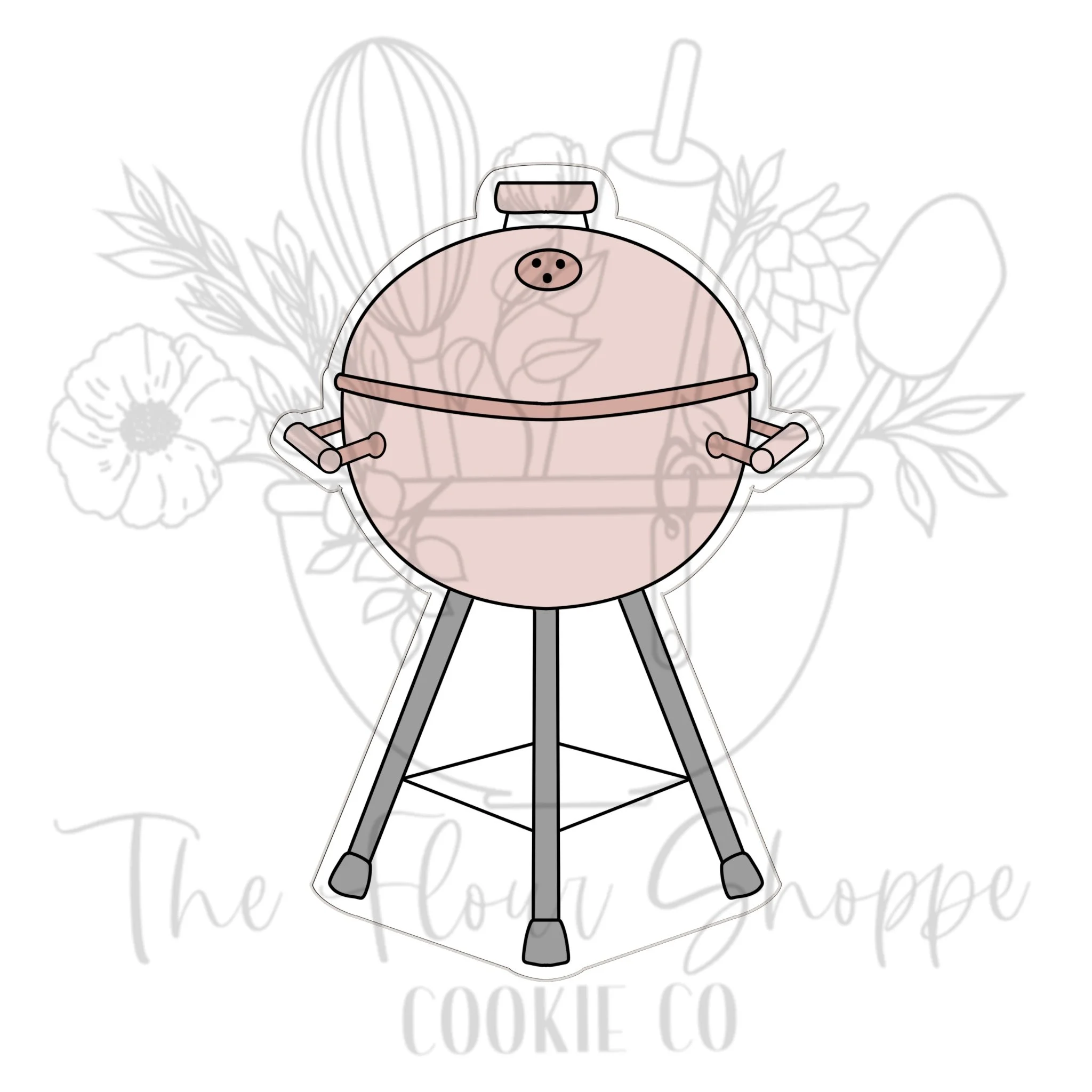 Grill, BabyQ, Barbecue Cookie Cutter STL Set