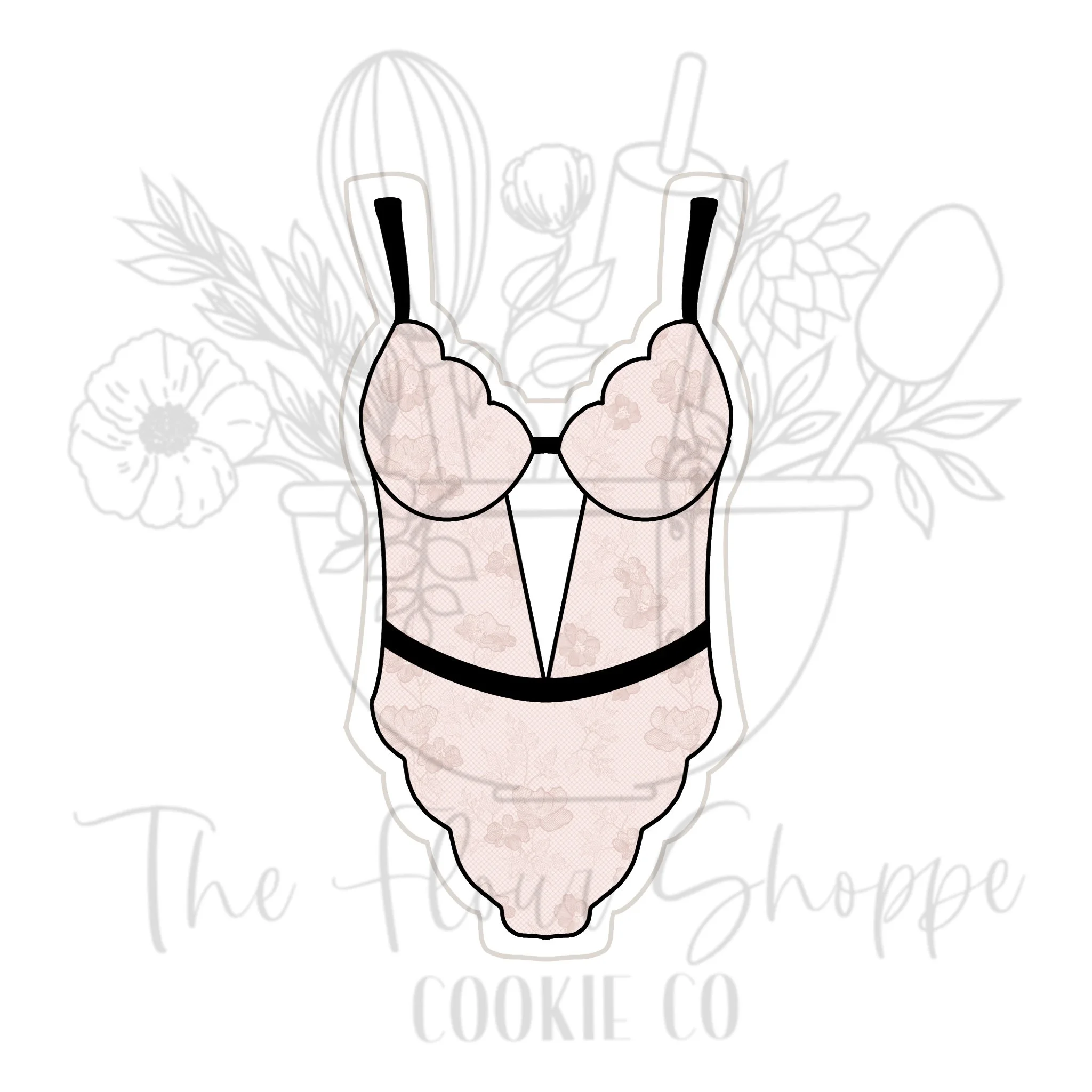 Bodysuit 3, Lingerie, Swimsuit Cookie Cutter