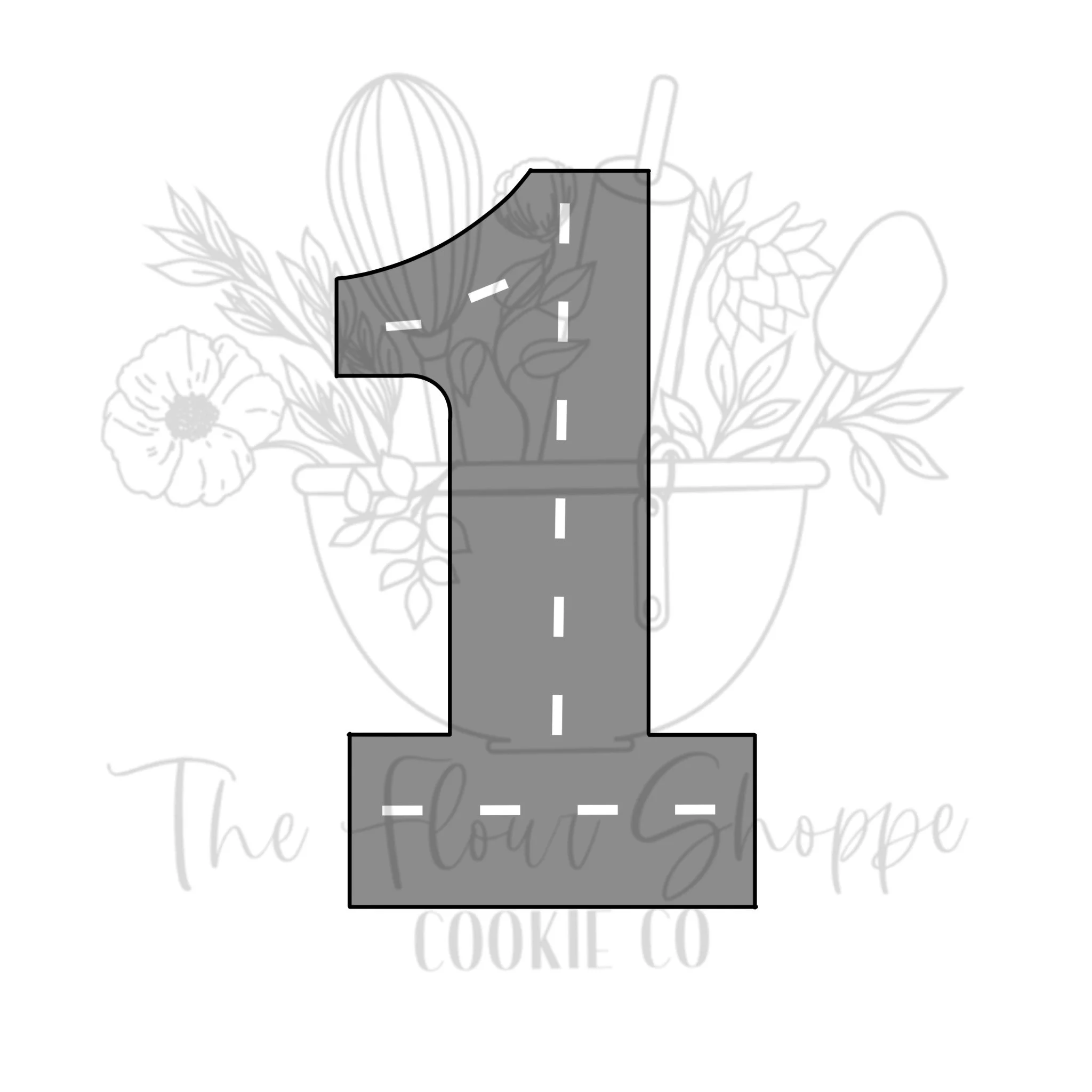 Bold Construction One, Birthday Cookie Cutter Set STLs