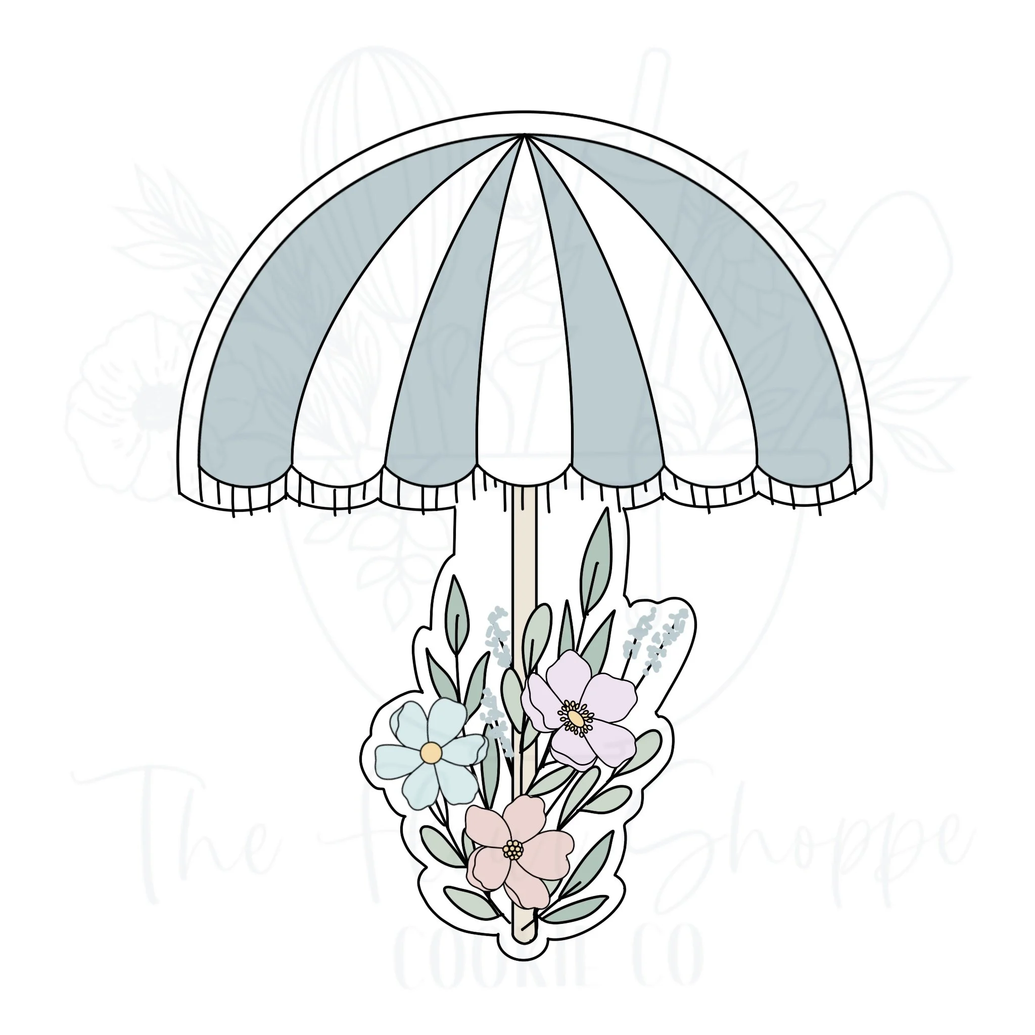 Floral Beach Umbrella.jpg