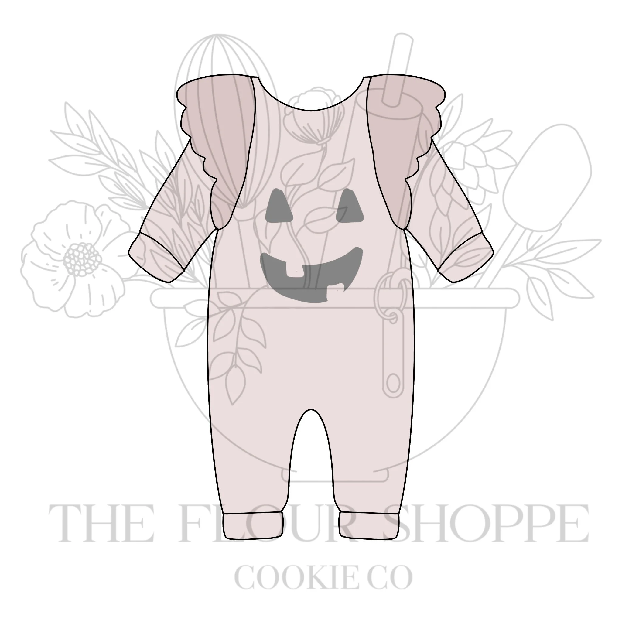 Baby Outfit 2, Halloween Cookie Cutter STL
