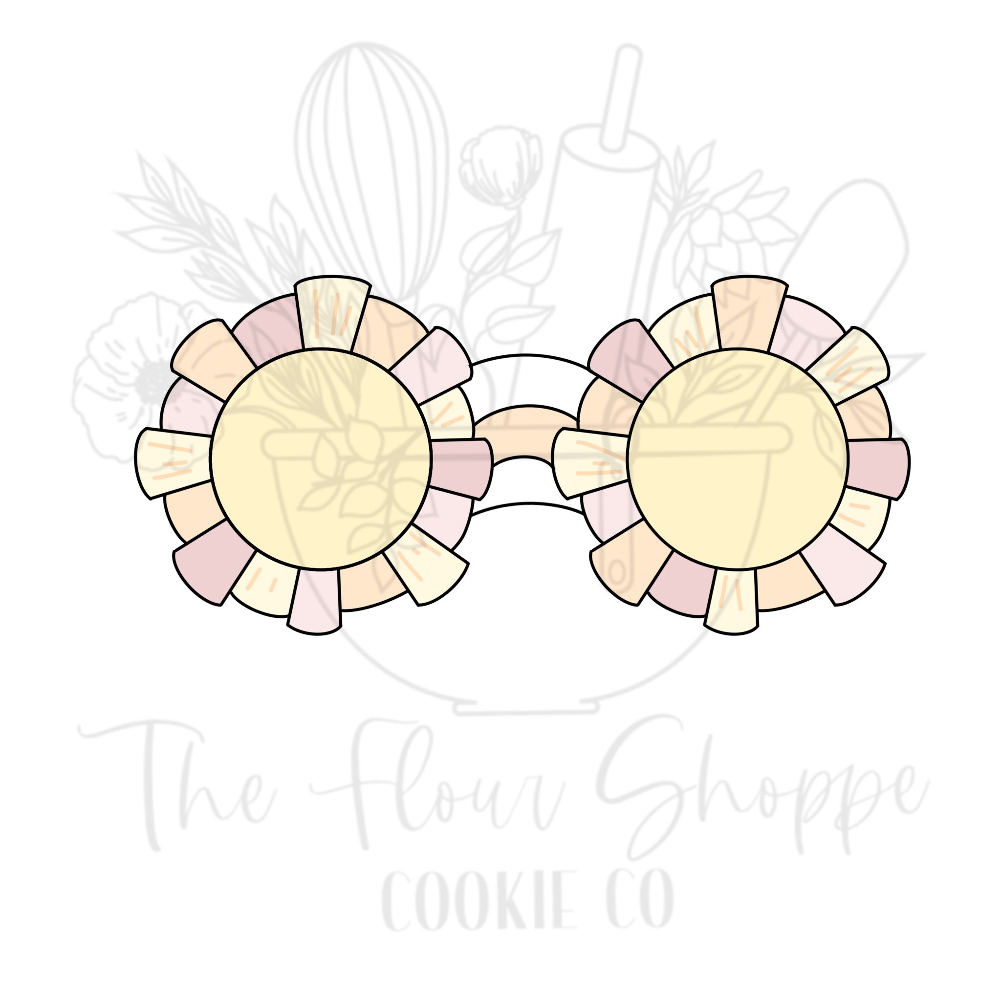 Sunglasses Cookie Cutter STL