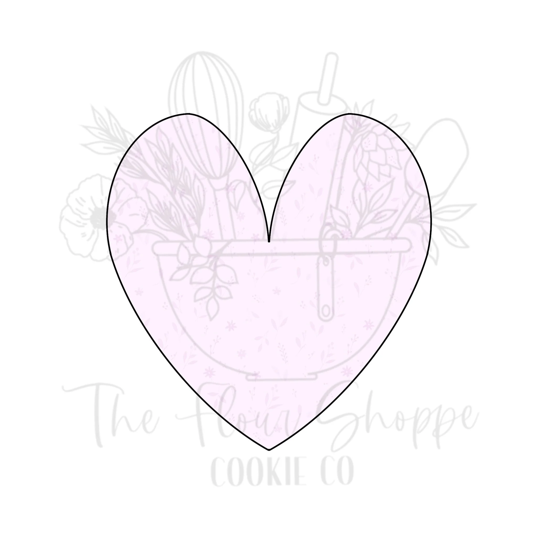 Heart 7 Cookie Cutter STL