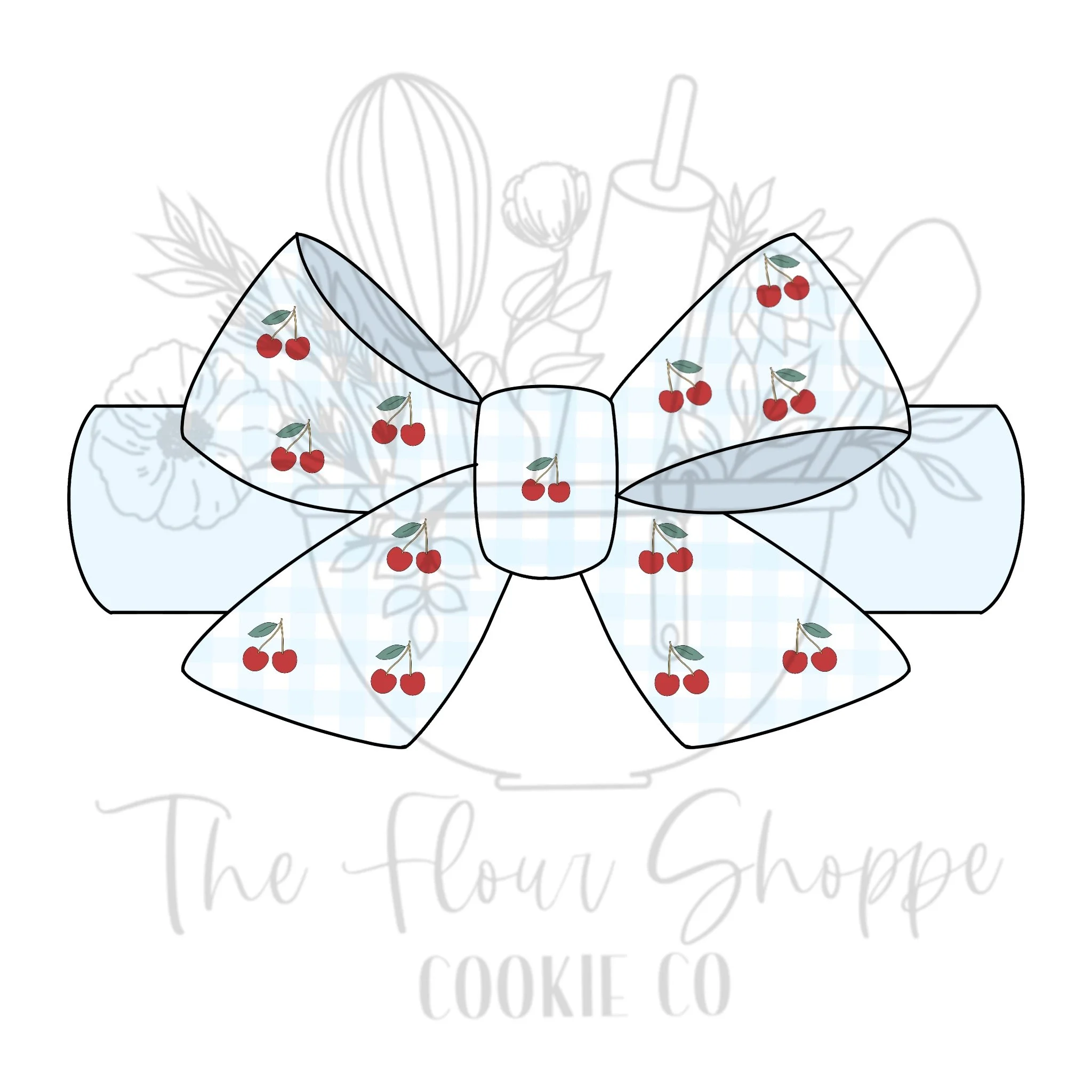 Baby Bow Headband 1 Cookie Cutter STL