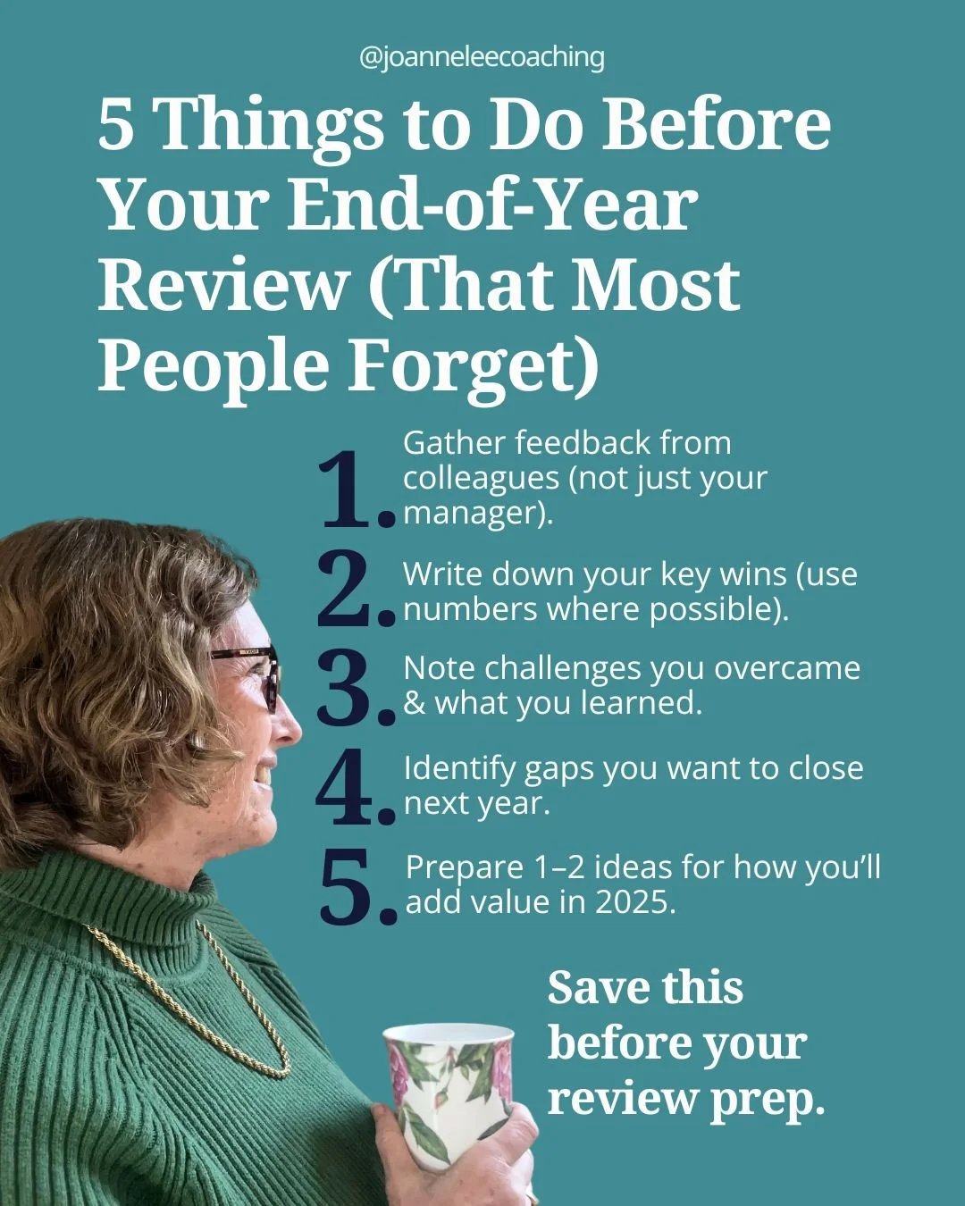 5 Things to Do Before Your End-of-Year Review (That Most People Forget)⚡

Most professionals walk into their annual review unprepared and it shows.
If you only focus on what you did, you&rsquo;re missing the opportunity to show how you think, lead an