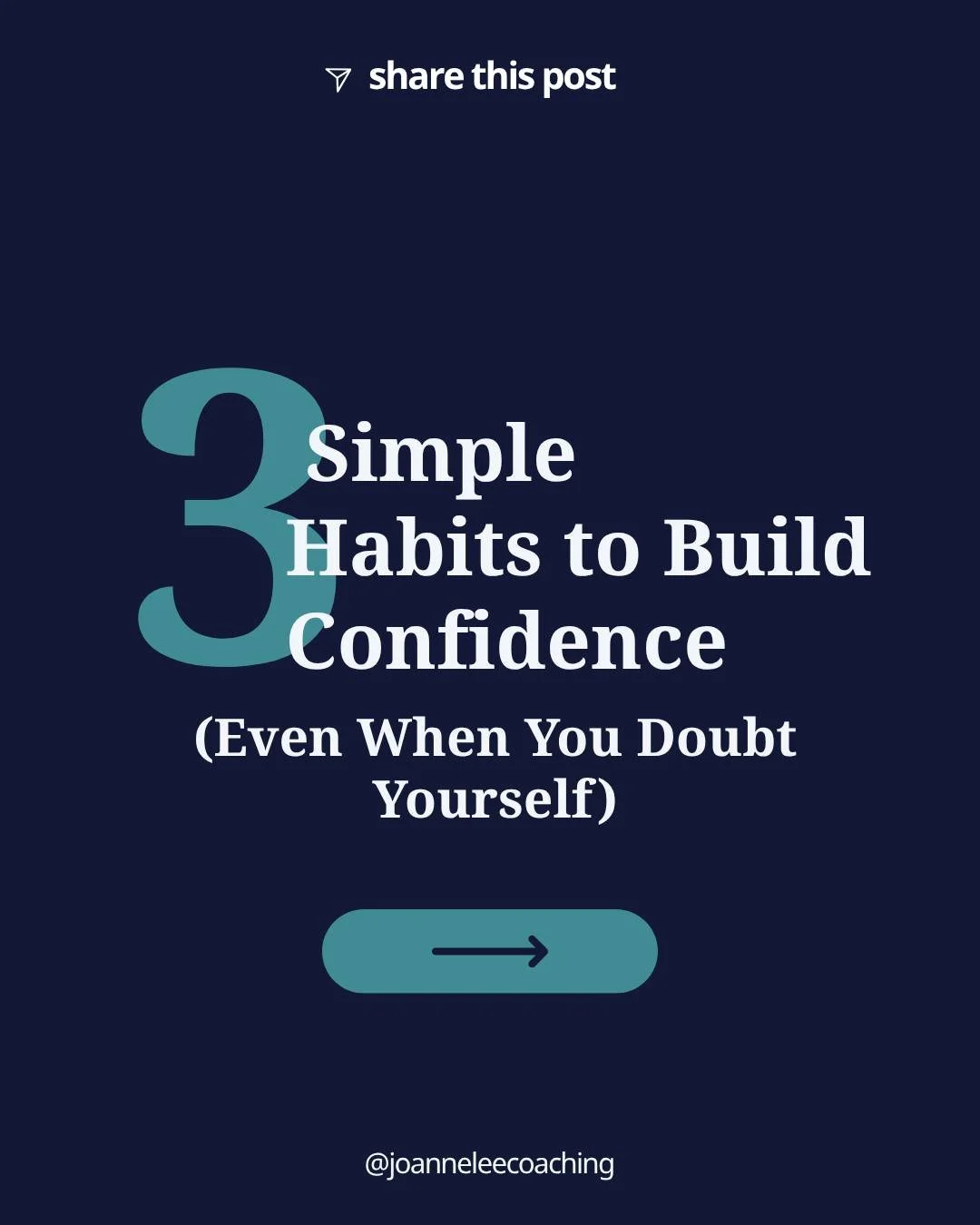 Confidence isn&rsquo;t something you either have or don&rsquo;t have, it&rsquo;s something you build, moment by moment.

The truth is, most people wait to feel confident before they take action&hellip;
 but confidence doesn&rsquo;t come from waiting,