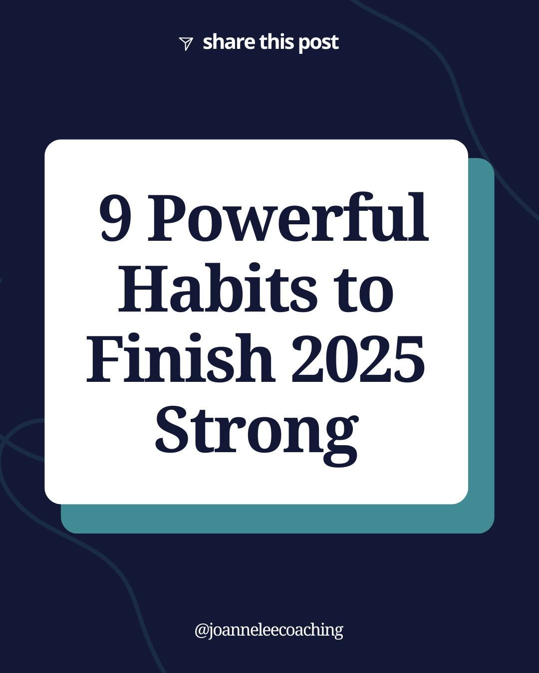 I came across this list from Daniel Pink recently and I couldn&rsquo;t agree more.
Because real progress in your career (and life) rarely comes from one big leap.
It&rsquo;s built on small, consistent habits that create clarity, confidence, and align