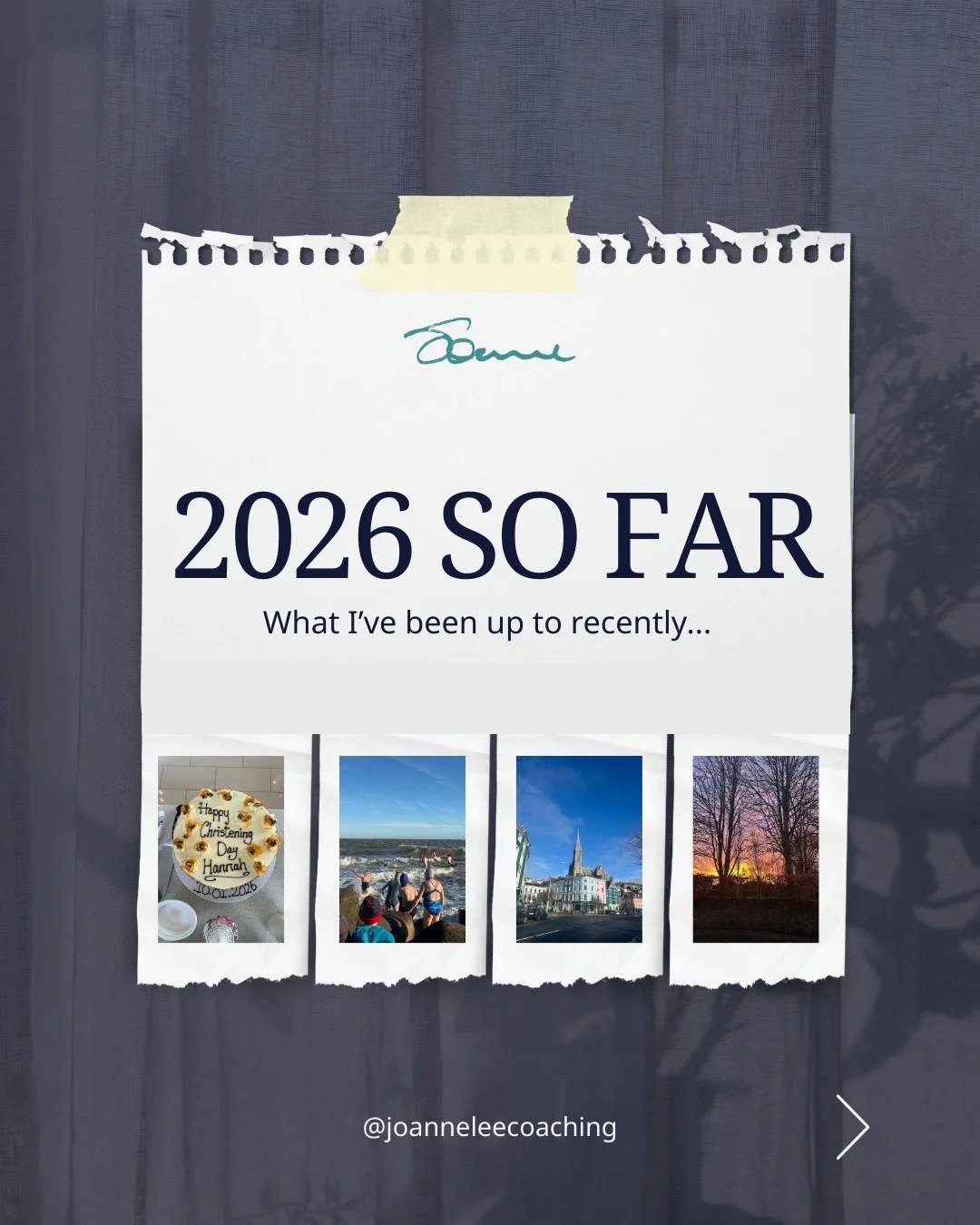 I&rsquo;ve been embracing a little Slow-anuary so far this year, giving myself the space to properly arrive into 2026 with intention.

It&rsquo;s been a month of thinking about what I want to bring into this year, where I want to be, and how I want t