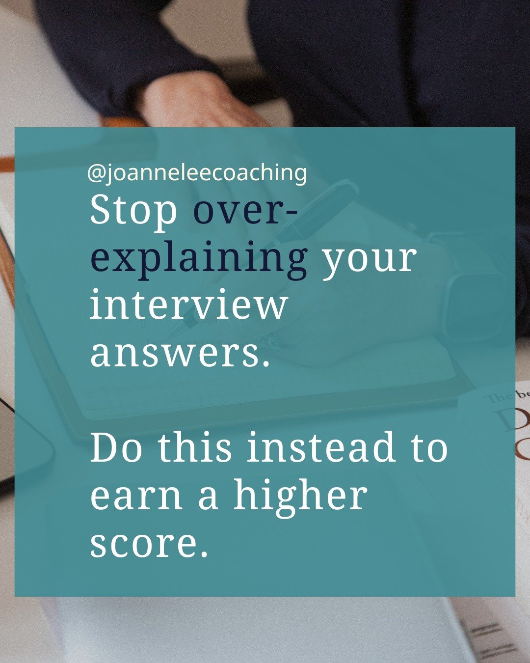 When interviewers ask a competency question, they&rsquo;re not looking for the full story, they&rsquo;re listening for clear evidence.

If your answers include lots of background but your action isn&rsquo;t obvious, it becomes hard to score, even if 