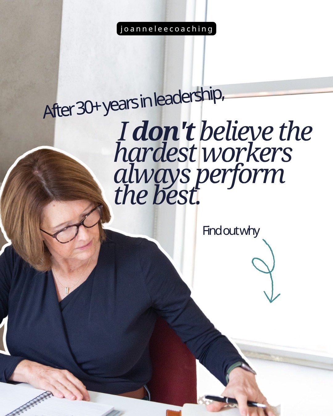 Not enough people understand this...

After 30+ years in leadership, I've noticed that the people who work the longest hours aren't always the people who perform the best.

In fact, I've often found the opposite.

The professionals who sustain succes