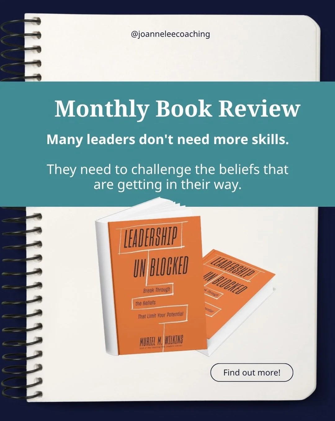 📚 Monthly Book Review
Many leaders don&rsquo;t need more skills.
They need to challenge the beliefs that are getting in their way.
