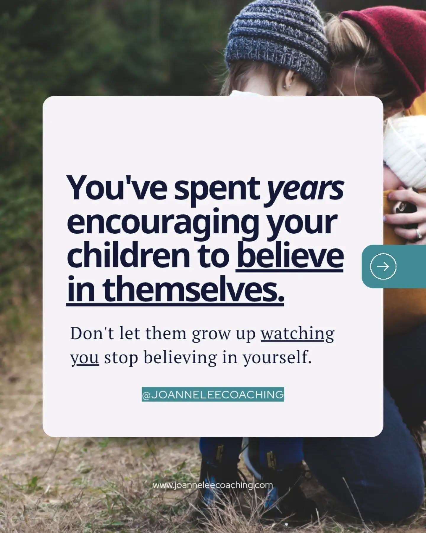 Make sure you save some of the encouragement you give so freely to others for yourself too.