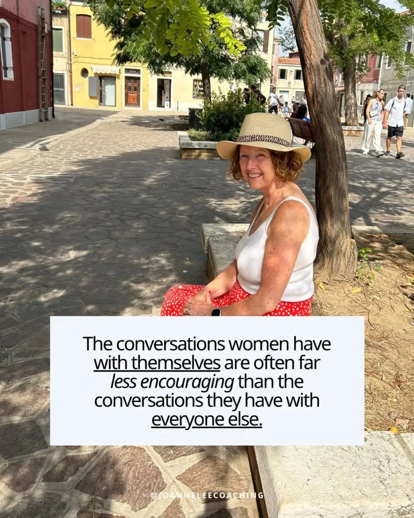 Over the years, I've noticed something that comes up time and time again in conversations with women who are thinking about their careers.

We are very natural at encouraging other people.

Whether it's reminding a child they can achieve anything the