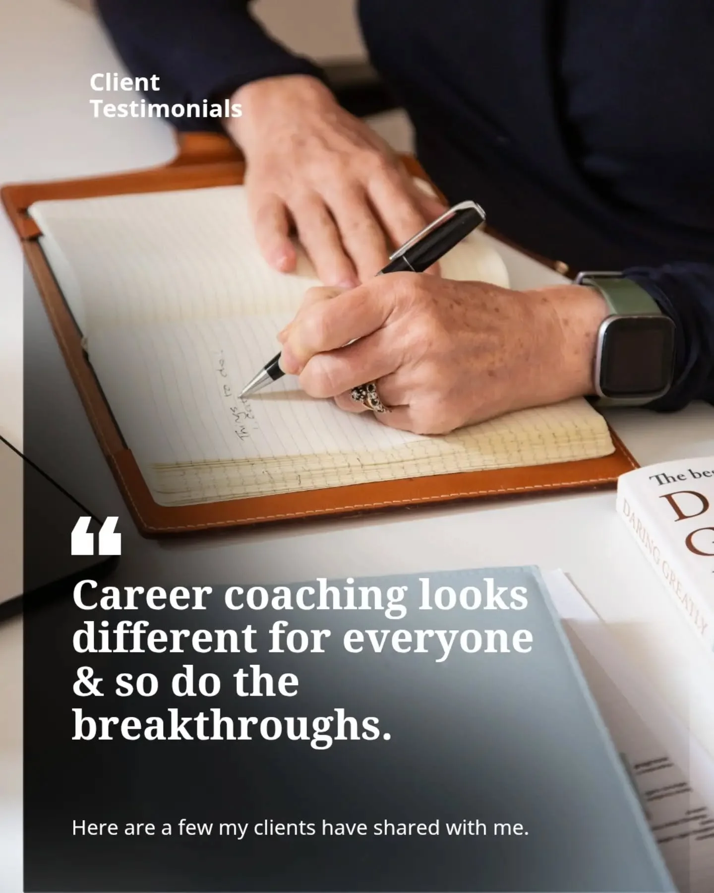 There&rsquo;s a point in your career where thinking about what needs to change only gets you so far.

Sometimes you need the space to step back, look at where you are now and get clear on what you actually want from the next stage of your career. Tha