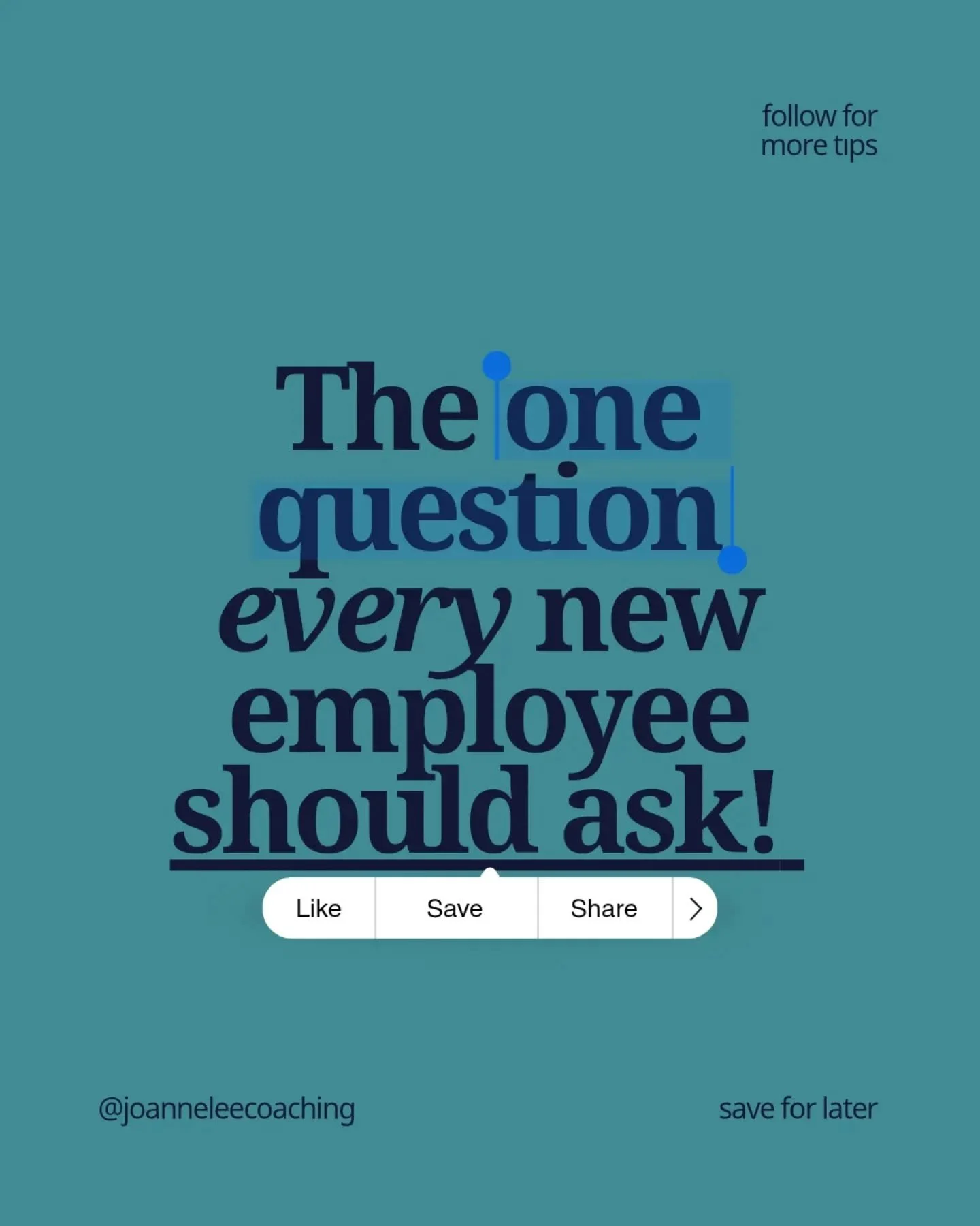One of the best conversations you can have in your first few weeks is surprisingly simple.

Ask your manager: "What does success look like after my first 90 days?"

It sounds like a small question, but it gives you clarity on:
✔️ what shoul