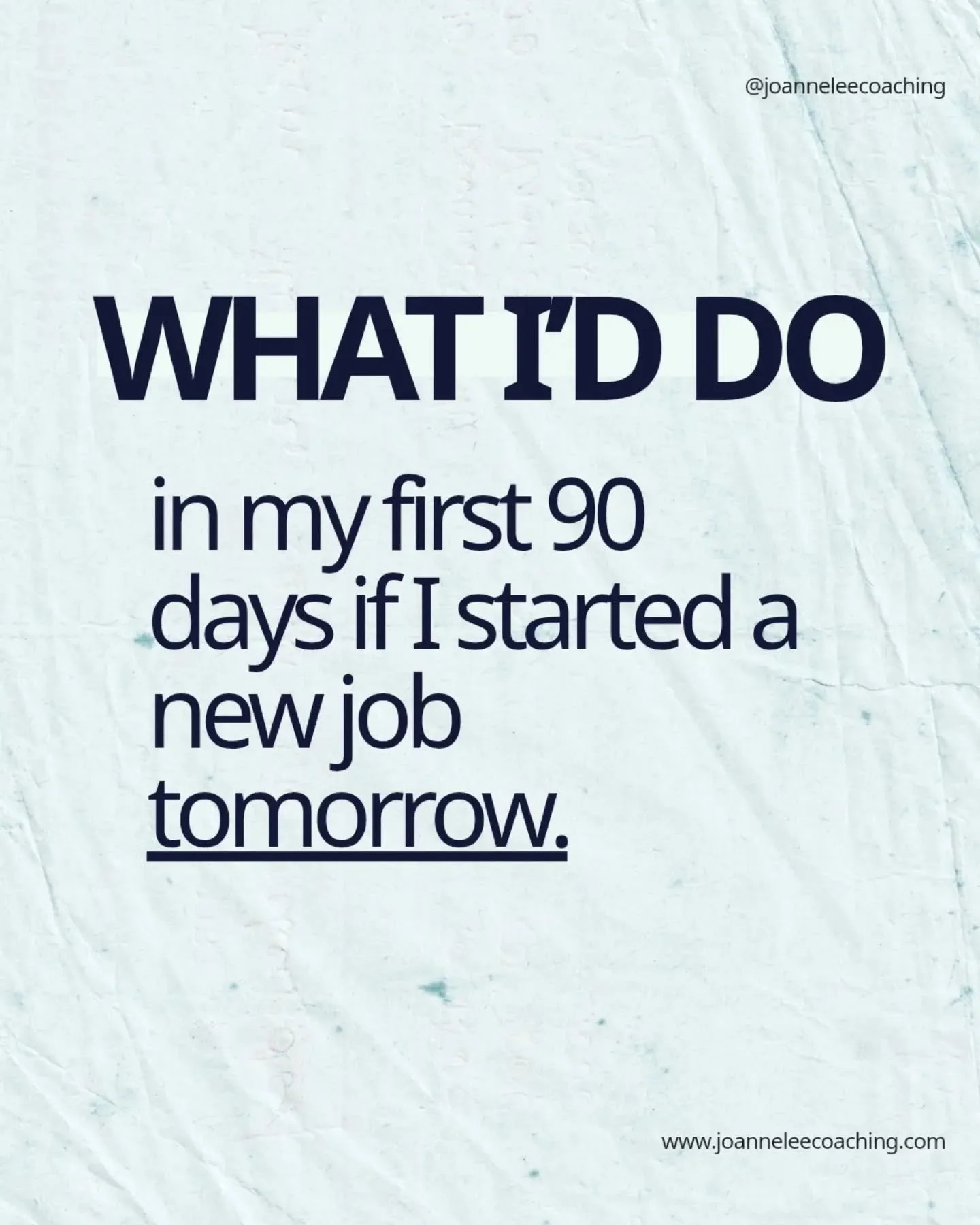 Starting a new job is exciting, but if I'm honest, I think it's also one of the most underestimated career transitions.

After all the hard work that goes into updating your CV, preparing for interviews and securing the role, it's easy to feel like y