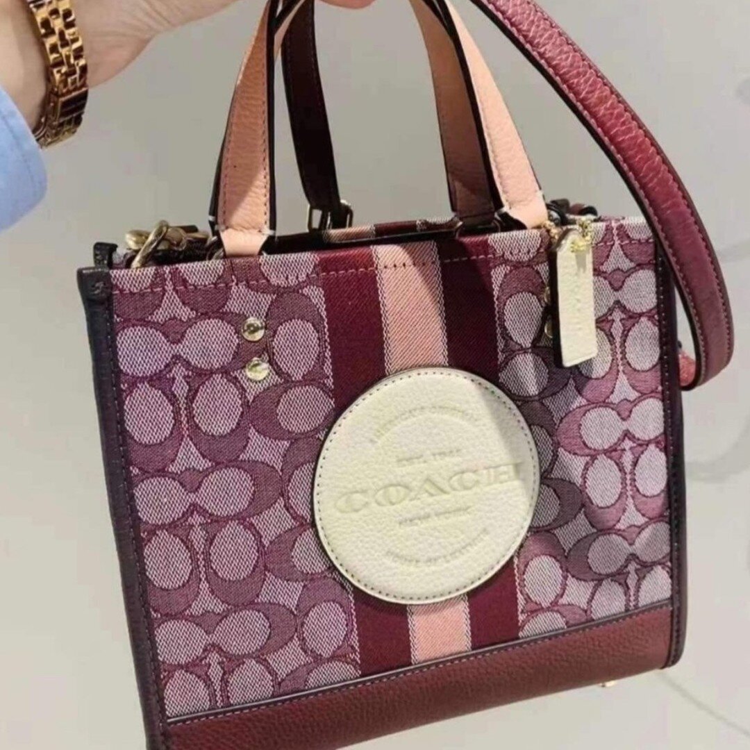 Amazing opportunities to win fabulous things this year for the 4th Annual WCA Virtual Tricky Tray! On-line ticket sales END SUNDAY Nov 12th at midnight! 
How about a Coach Dempsey Carryall? This one in the color &quot;wine&quot; 🍷is one of our favor