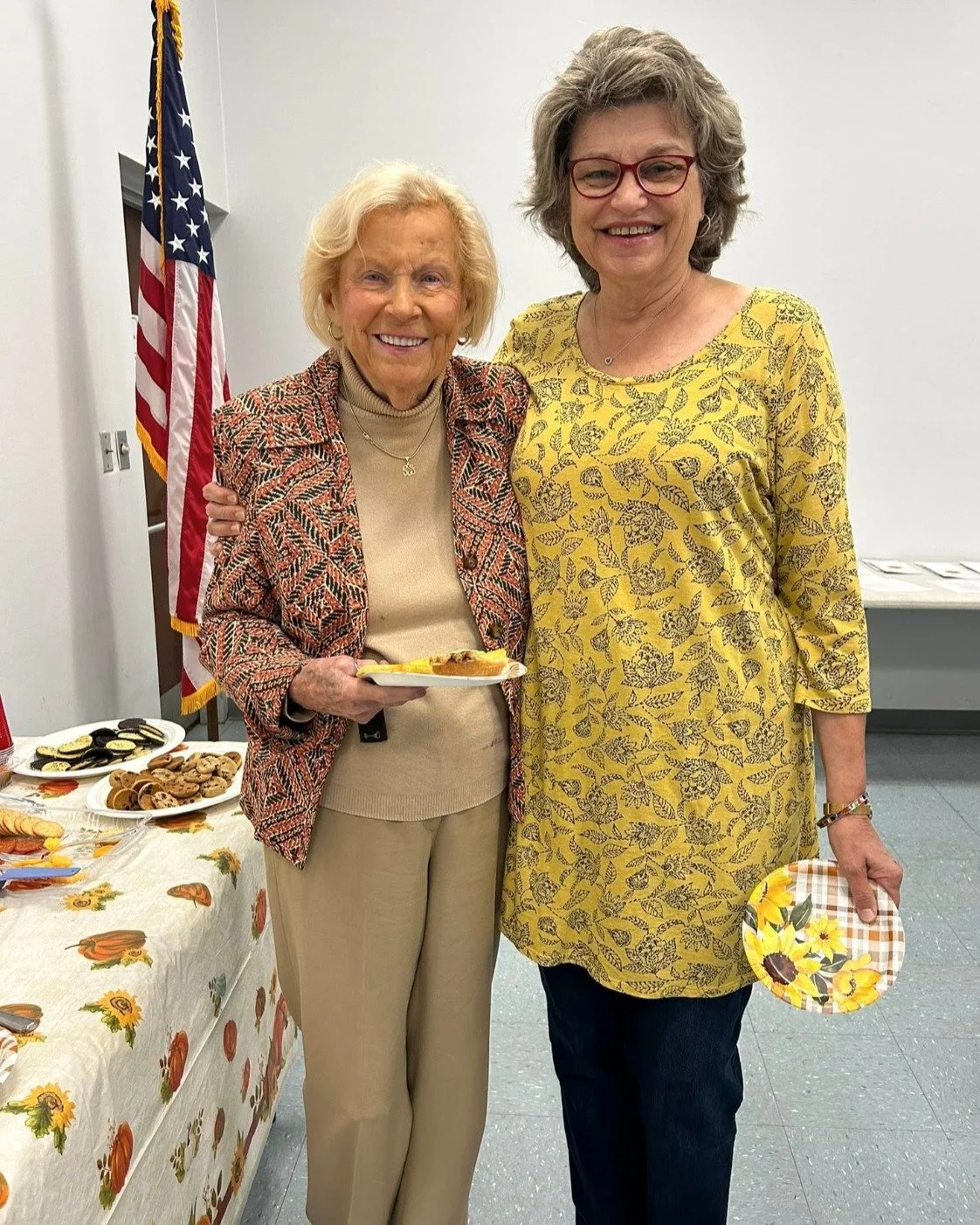The Woman&rsquo;s Club of Allwood hosted a successful October meeting today - the first General Meeting of the 2025-26 club year!!!
- Planning how to help our community
- Welcoming a new member and guests
- Recognizing all of our current members
- Me