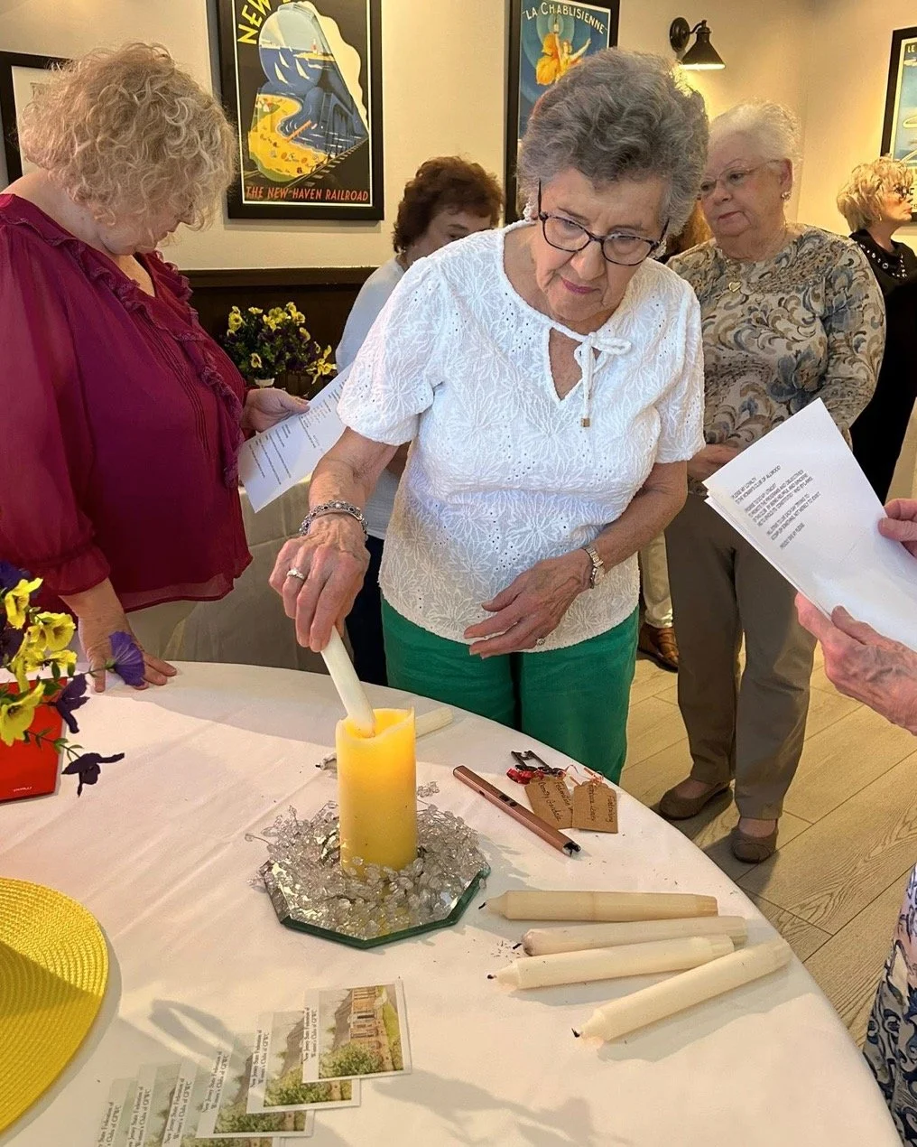 More from last week's Woman&rsquo;s Club of Allwood installation Luncheon at Mario&rsquo;s in Clifton! 
Lot's of lovely new members have joined this Spring - and now they are official! WELCOME LADIES!

#womansclubofallwood #makingadifference #oneproj