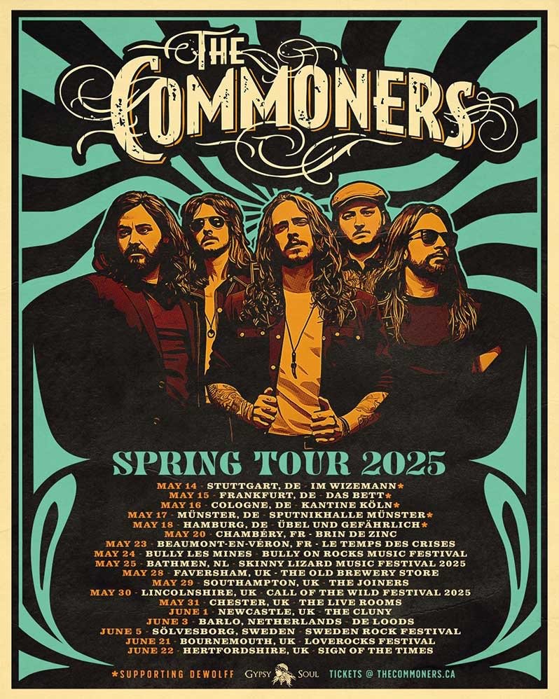 Single Review The Way I Am (Live) by The Commoners