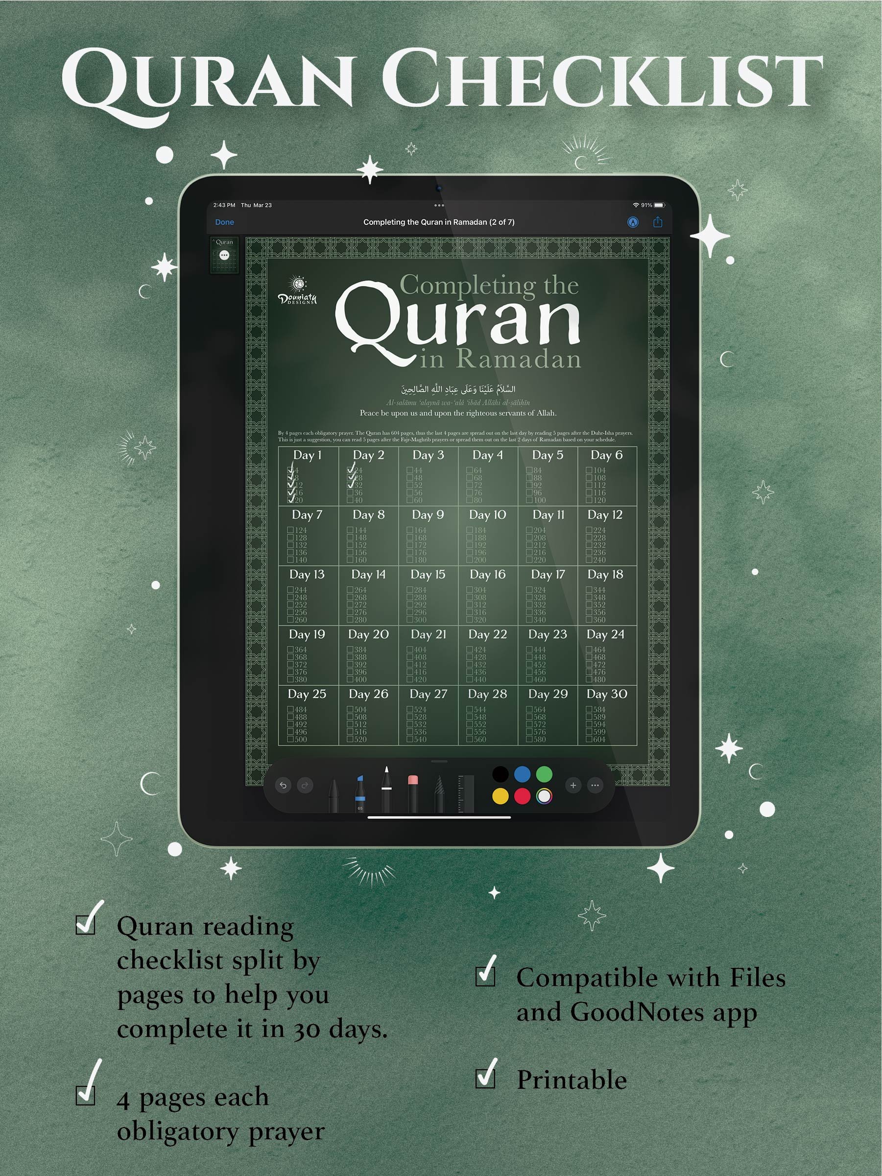 Completing the Quran in Ramadan