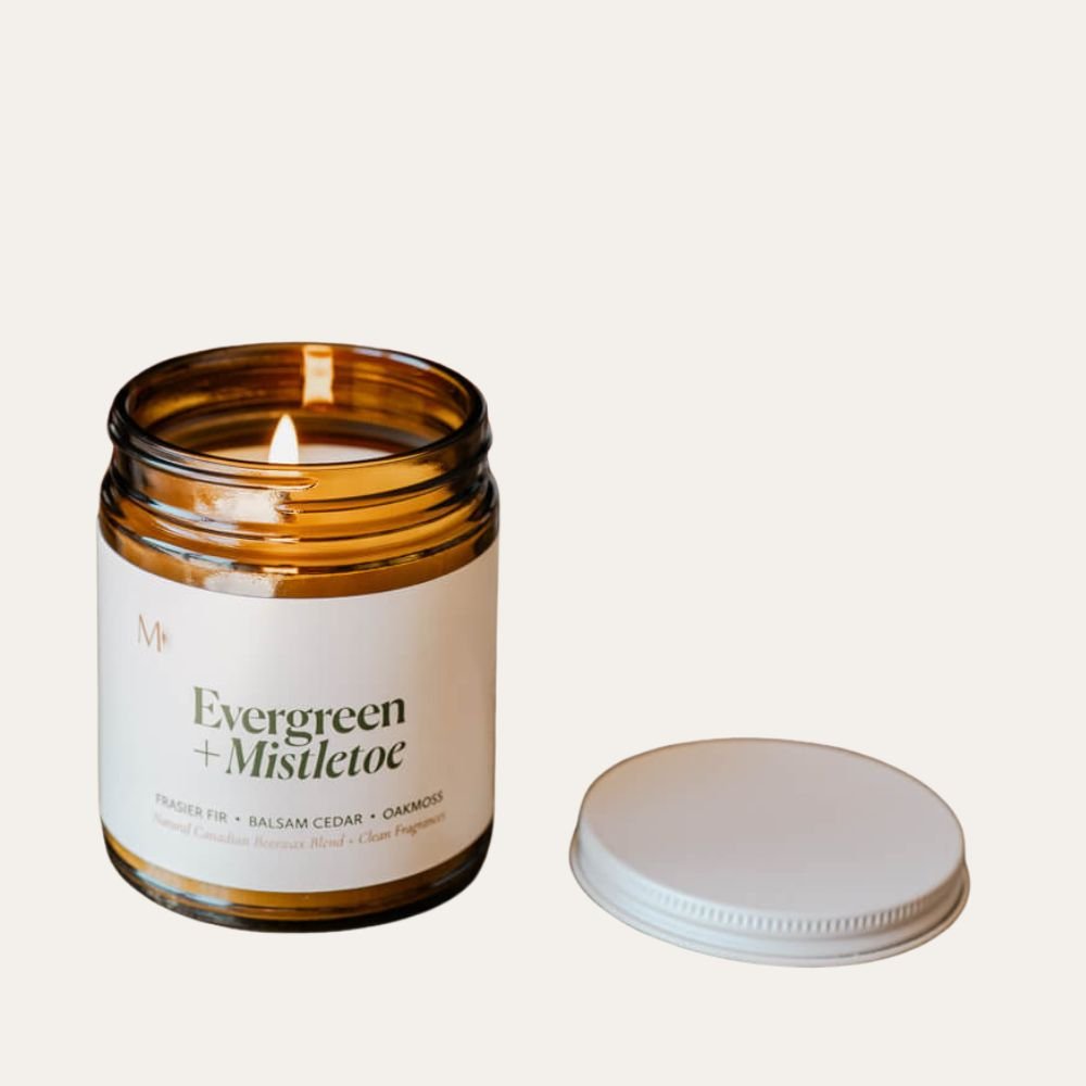 Misiyo | Evergreen &amp; Mistletoe Candle — $36.00