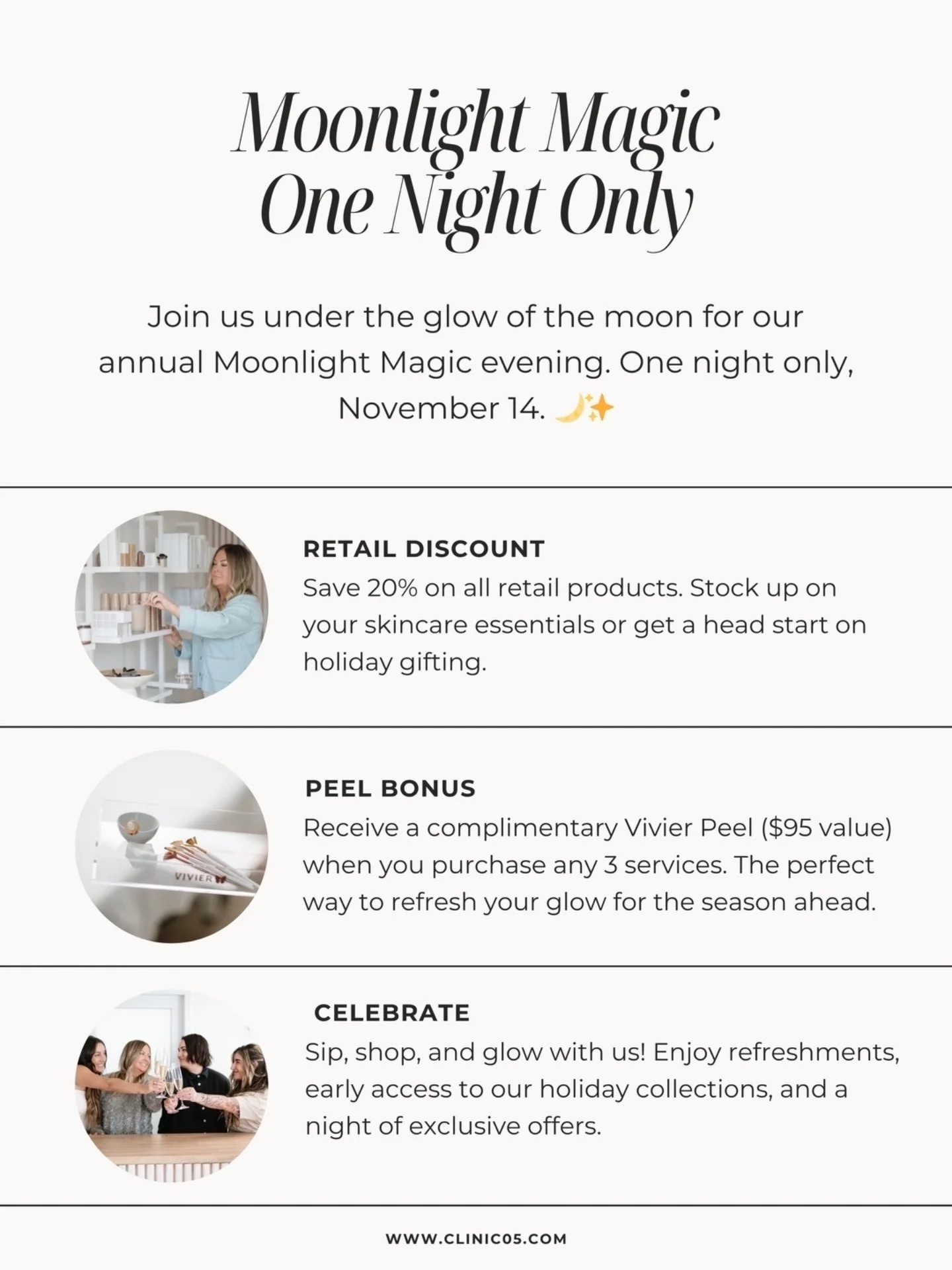 Join us tomorrow for downtown Courtenay&rsquo;s biggest night of shopping. We will be open at 9am and phone orders are welcome! ✨🎅🏻🎄