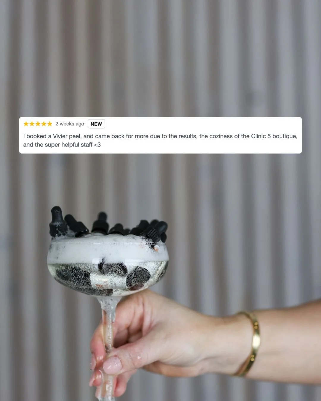 CLIENT REVIEW | This is the kind of feedback I love most. Not just that a treatment worked, but that the results were meaningful enough to bring someone back. Add in our cozy boutique, a little time to browse, and a team that loves to help, and it be