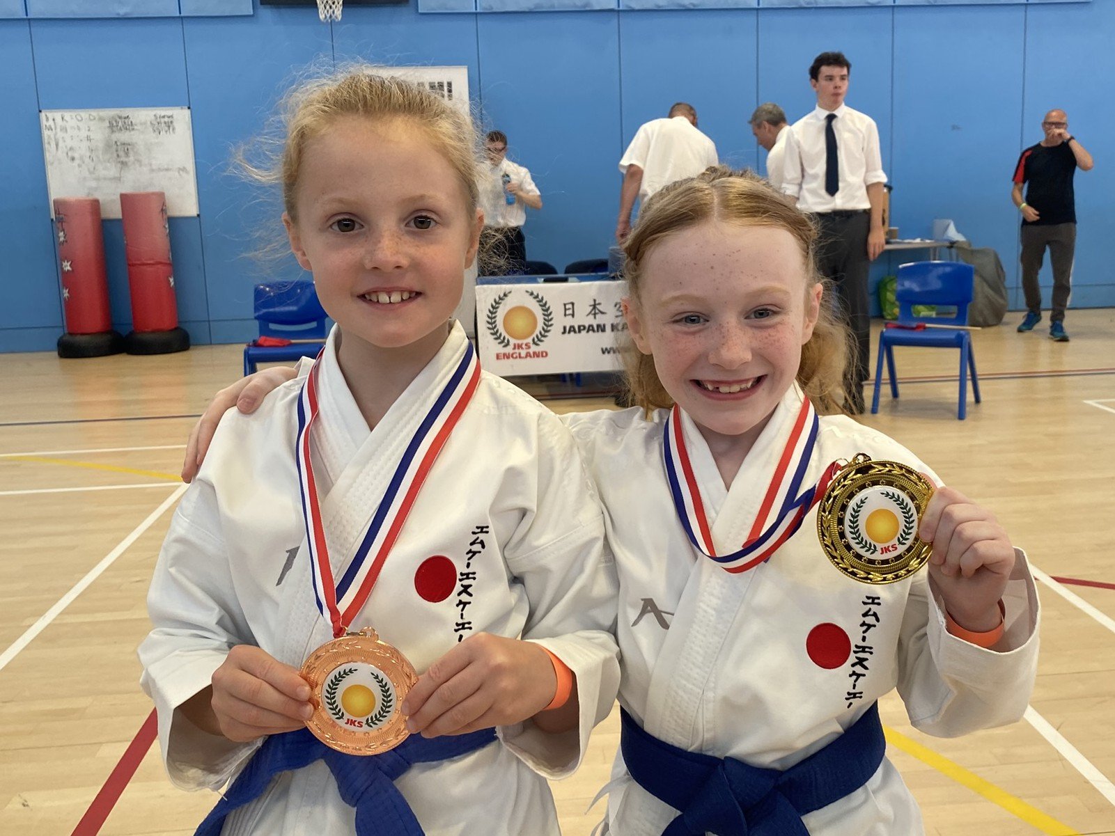 Lexi and Bella kata medals.JPEG