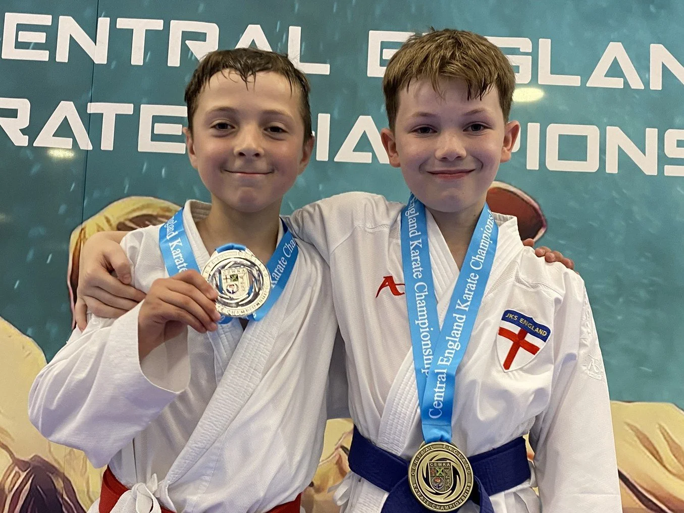 George & Charlie medals.JPEG