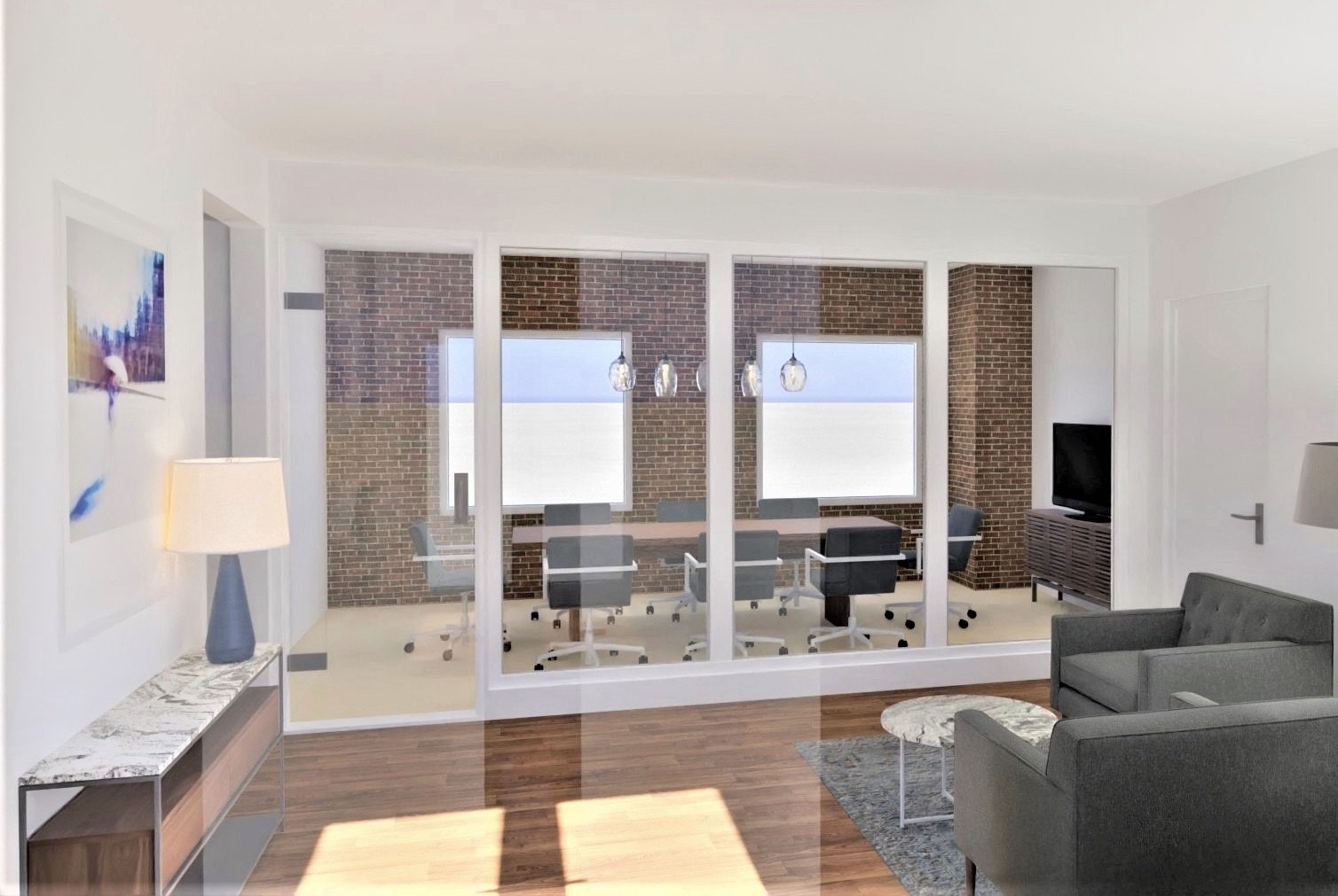 Office Reception & Conference Room