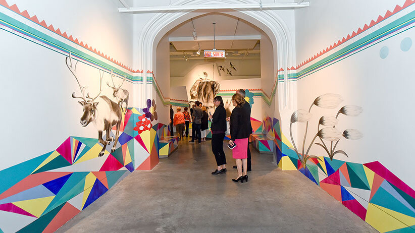 Opening of arctic gallery