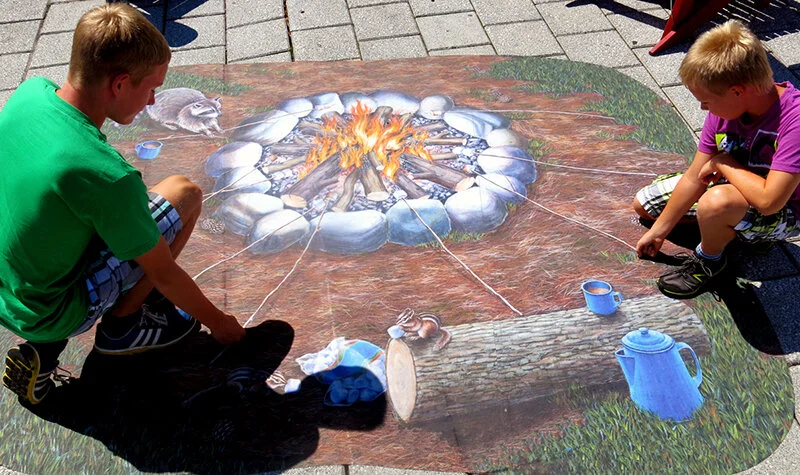 Interactive 'campfire'