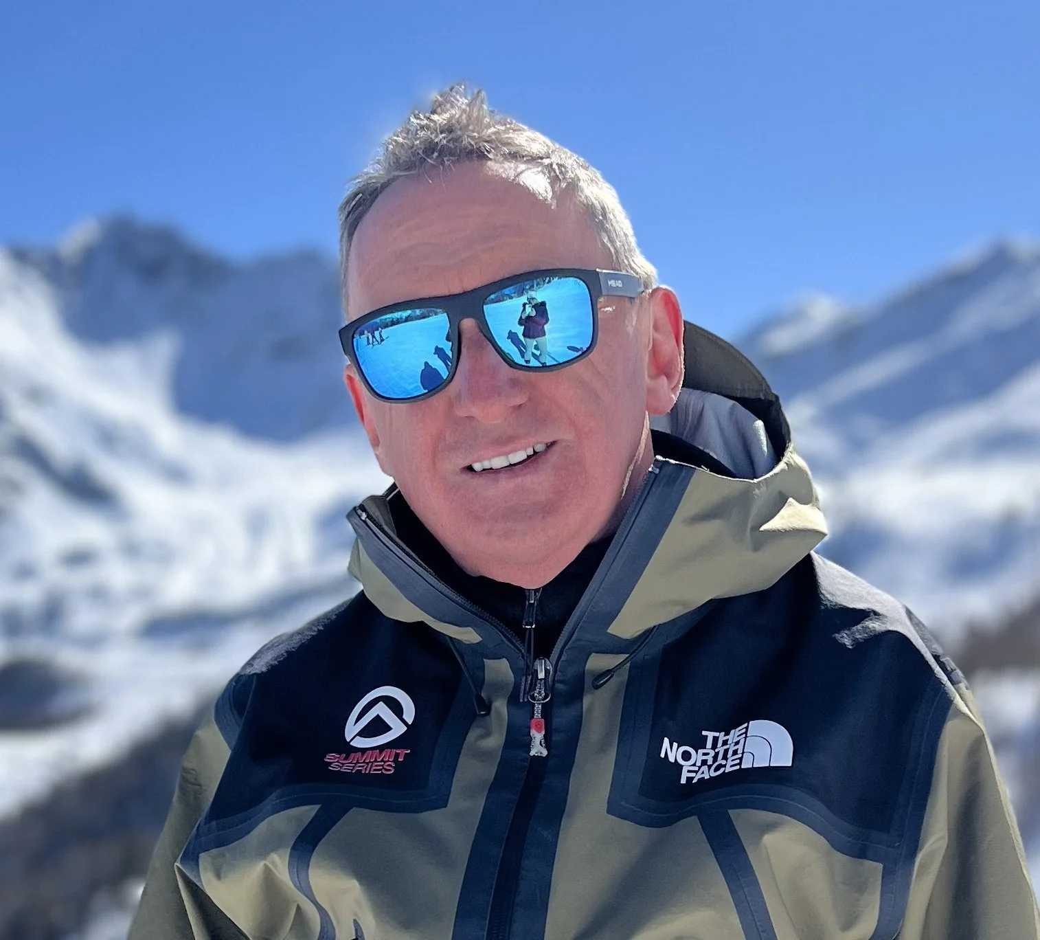 Our new coach Ian McEwan, Skytech Sport indoor ski simulator, ski race training,